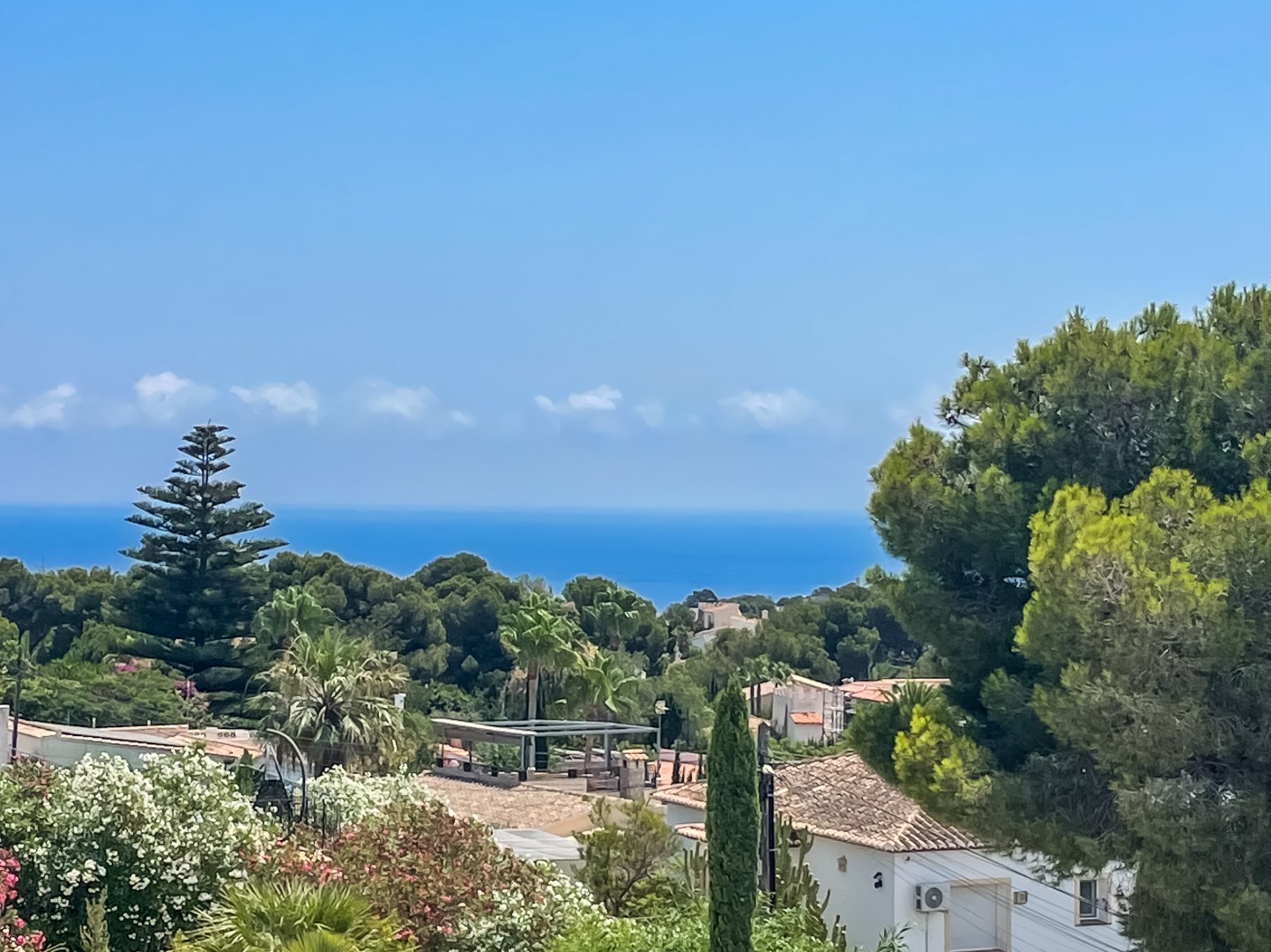 Javea New Build Villa with Terraces, Garden, and Sea Views