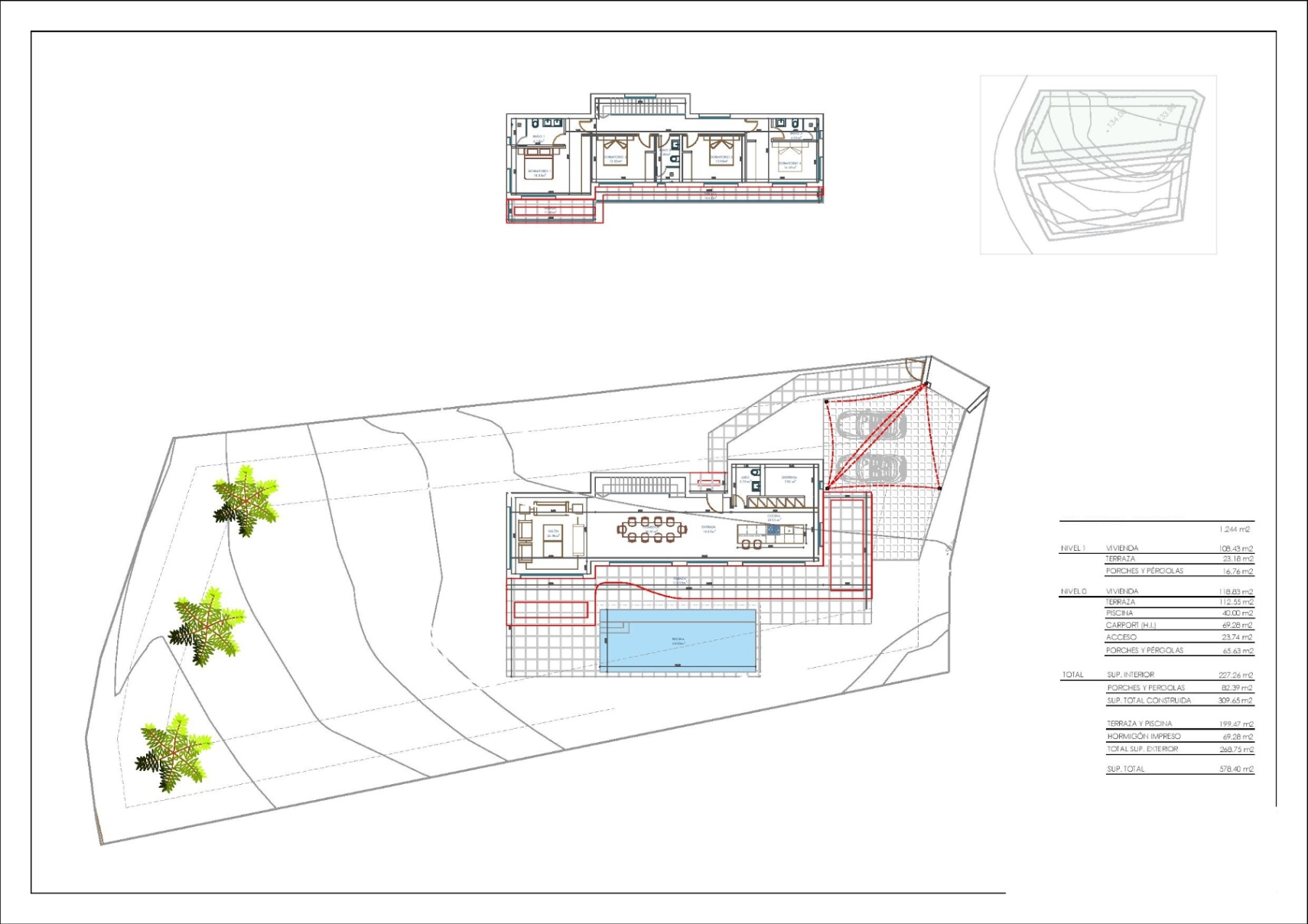 12553DA - Nieuwbouw Mediterrane Villa met 4 Slaapkamers in Javea