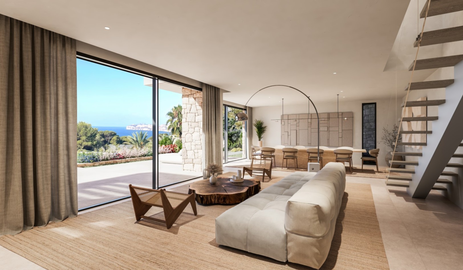Contemporary Mediterranean Villa in Javea with Private Swimming Pool