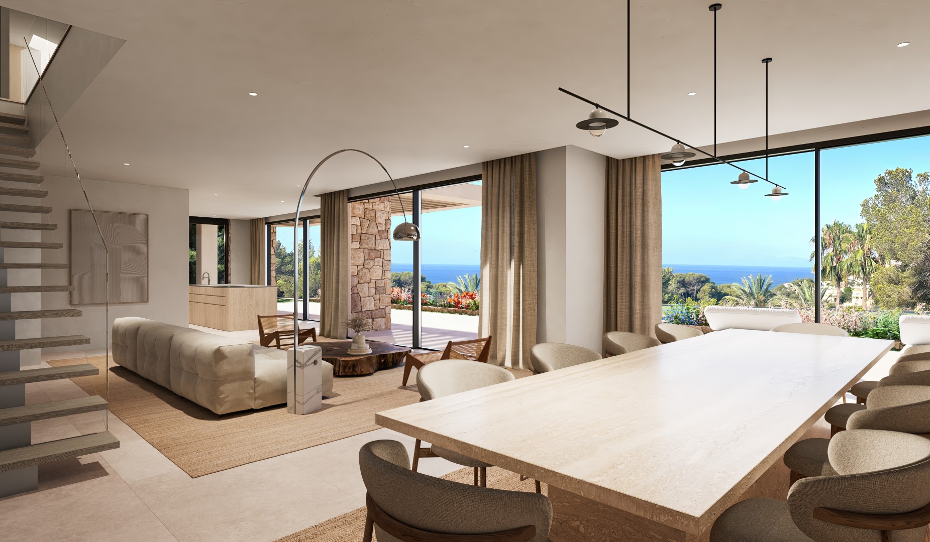 Contemporary Mediterranean Villa in Javea with Private Swimming Pool