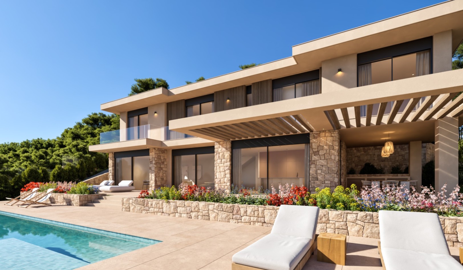 Contemporary Mediterranean Villa in Javea with Private Swimming Pool