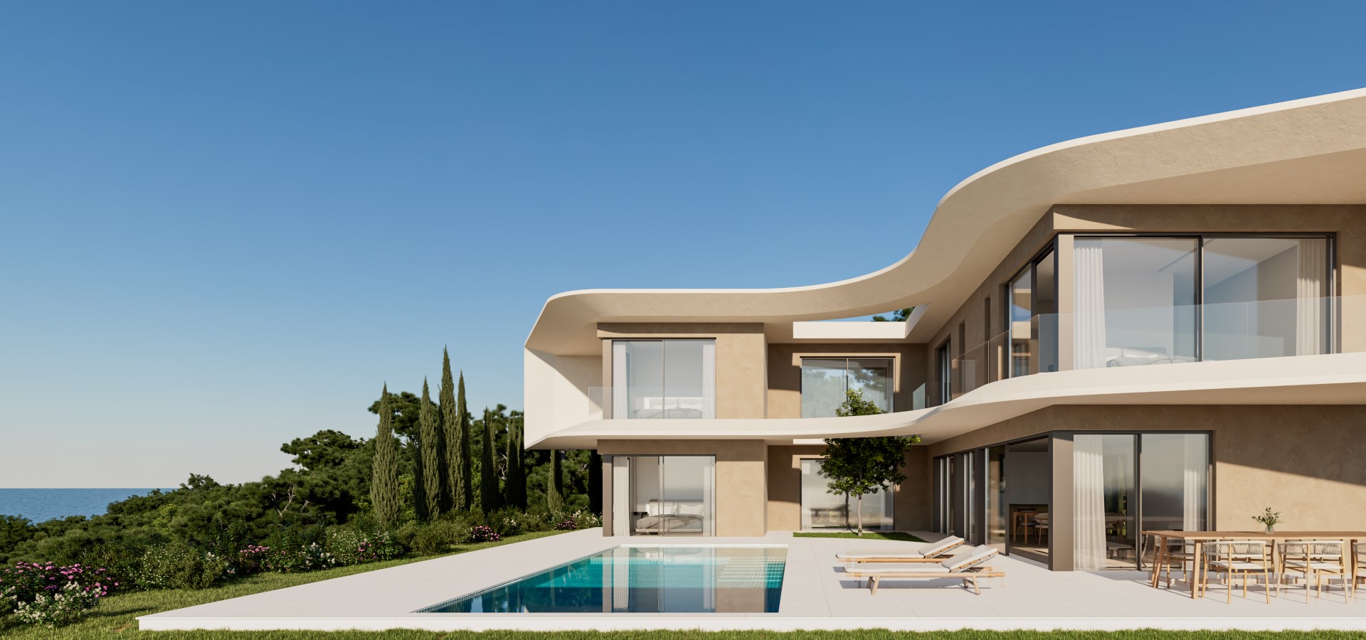 Luxury Villa with Panoramic Sea Views in Javea