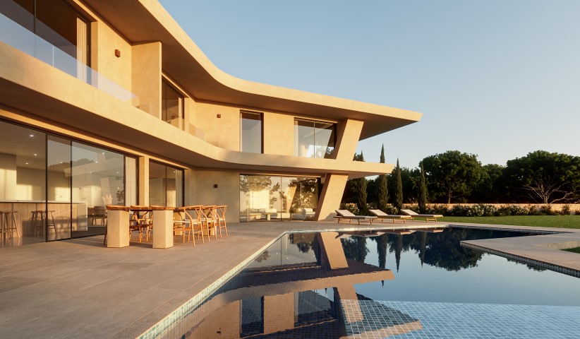 Modern 3-Bedroom Villa in Javea with Private Pool and Garden
