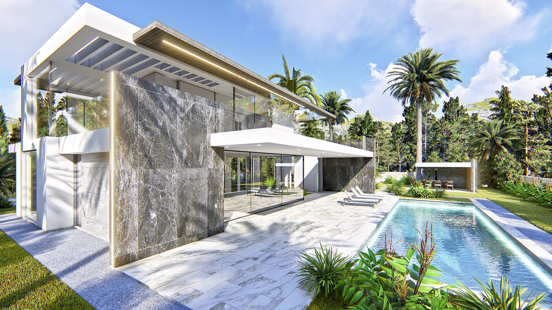 12579DA - Luxe villa in Javea met privézwembad en tuin