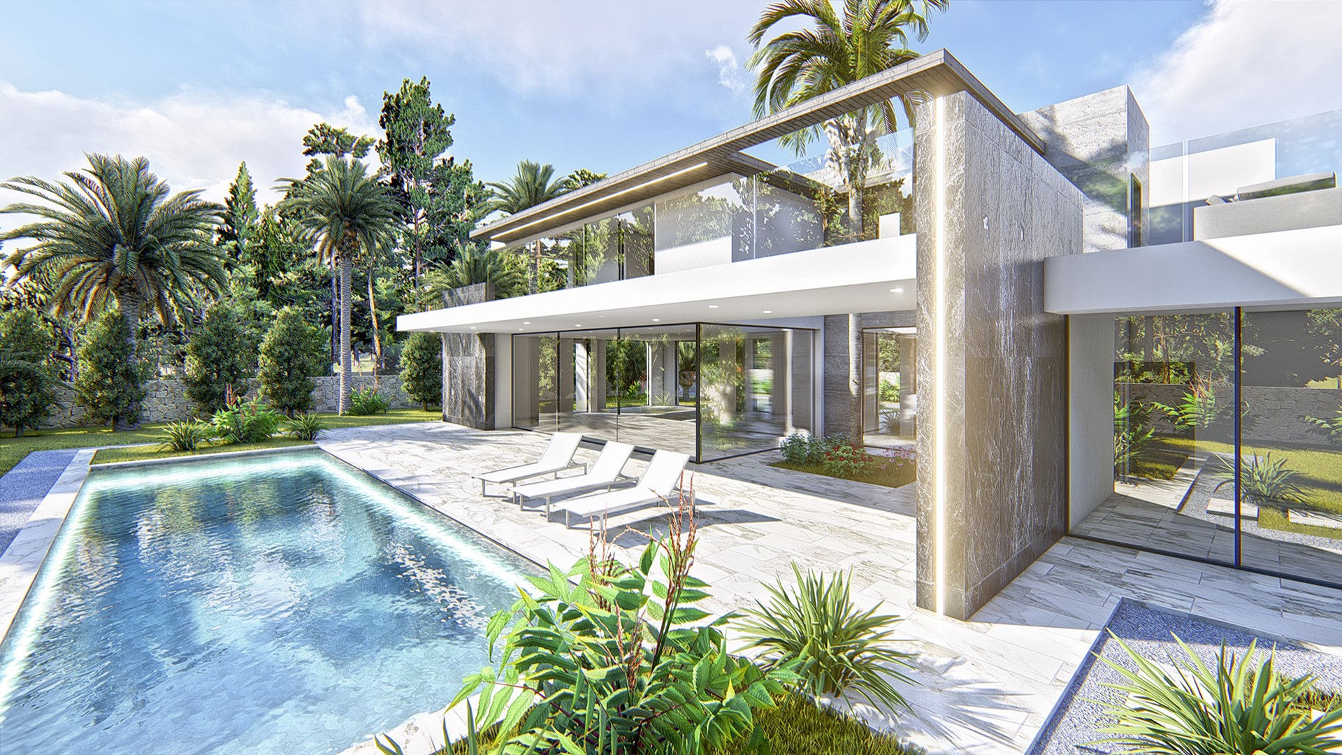12579DA - Luxe villa in Javea met privézwembad en tuin