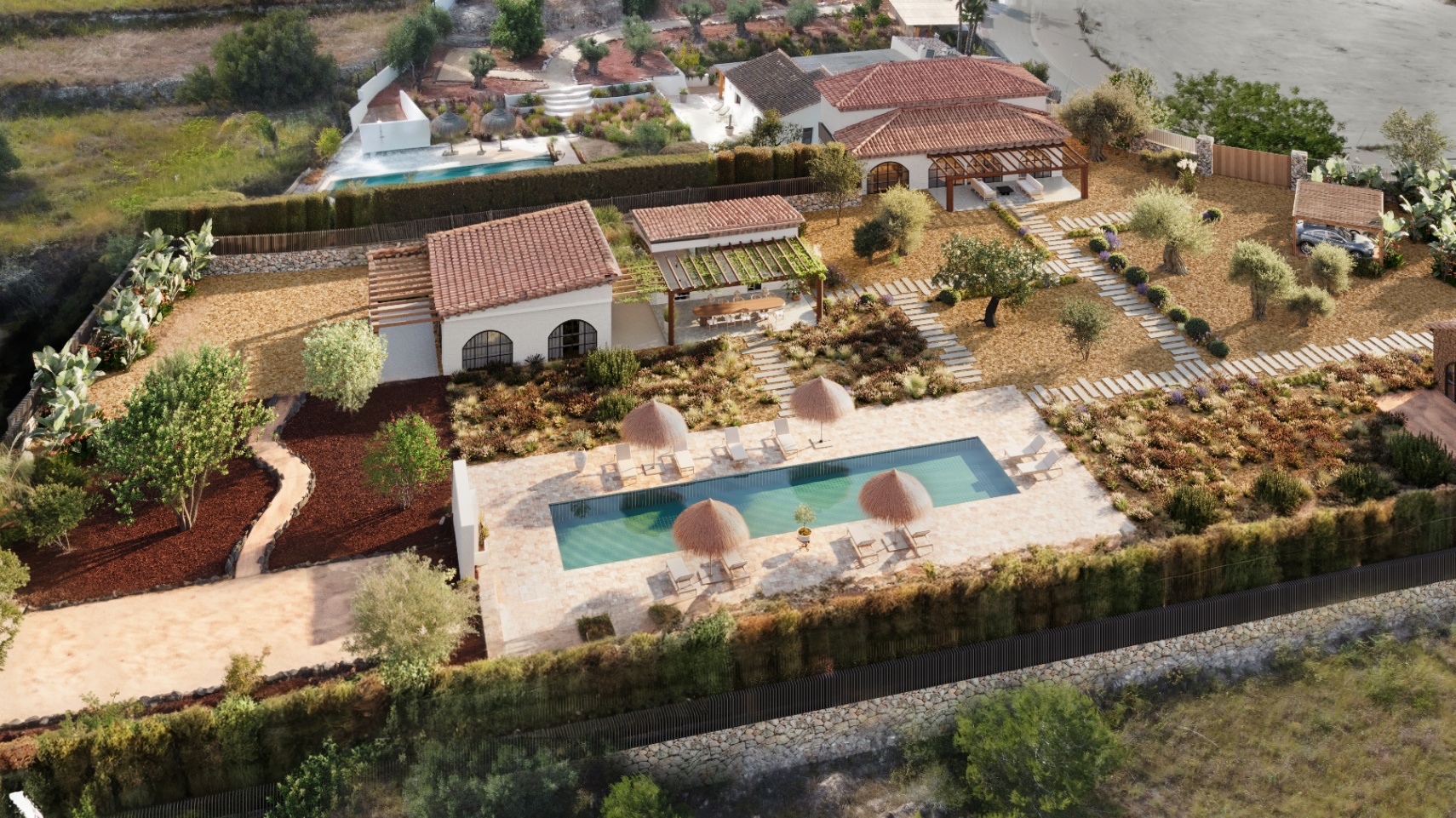 12631DA - Exclusive estate with luxury renovation project on a spacious plot at the Costa Blanca