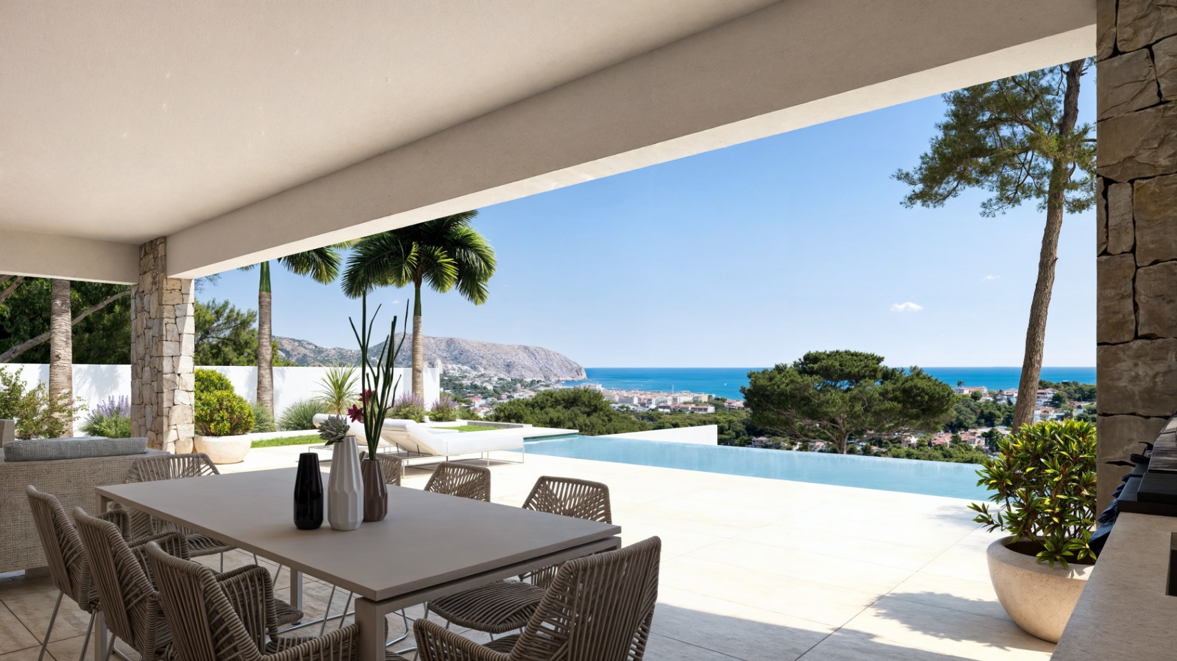 Spectacular Luxury Villa with Sea View for Sale in Moraira