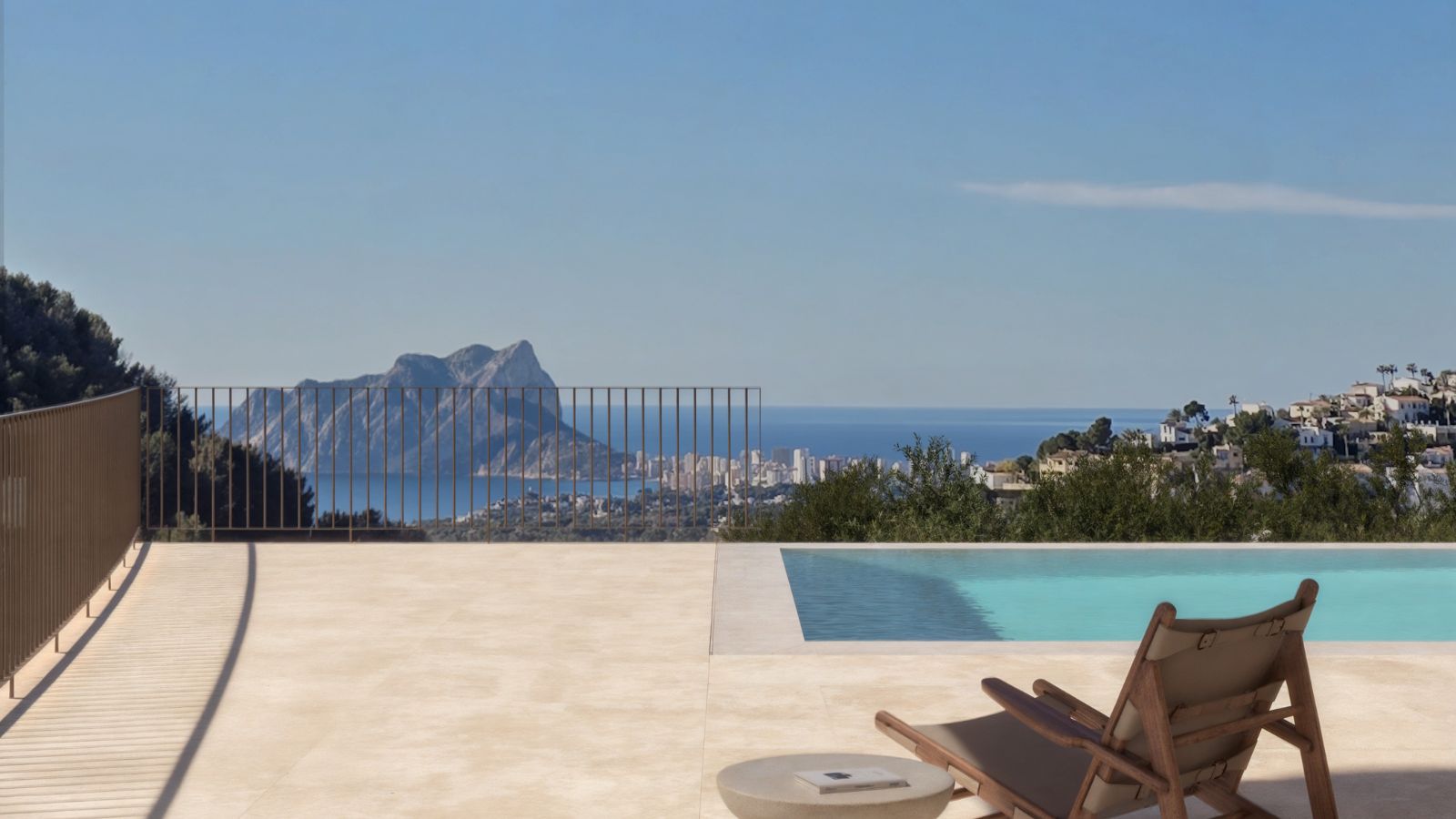 Luxury villa in Moraira with sea view – designed for maximum living comfort