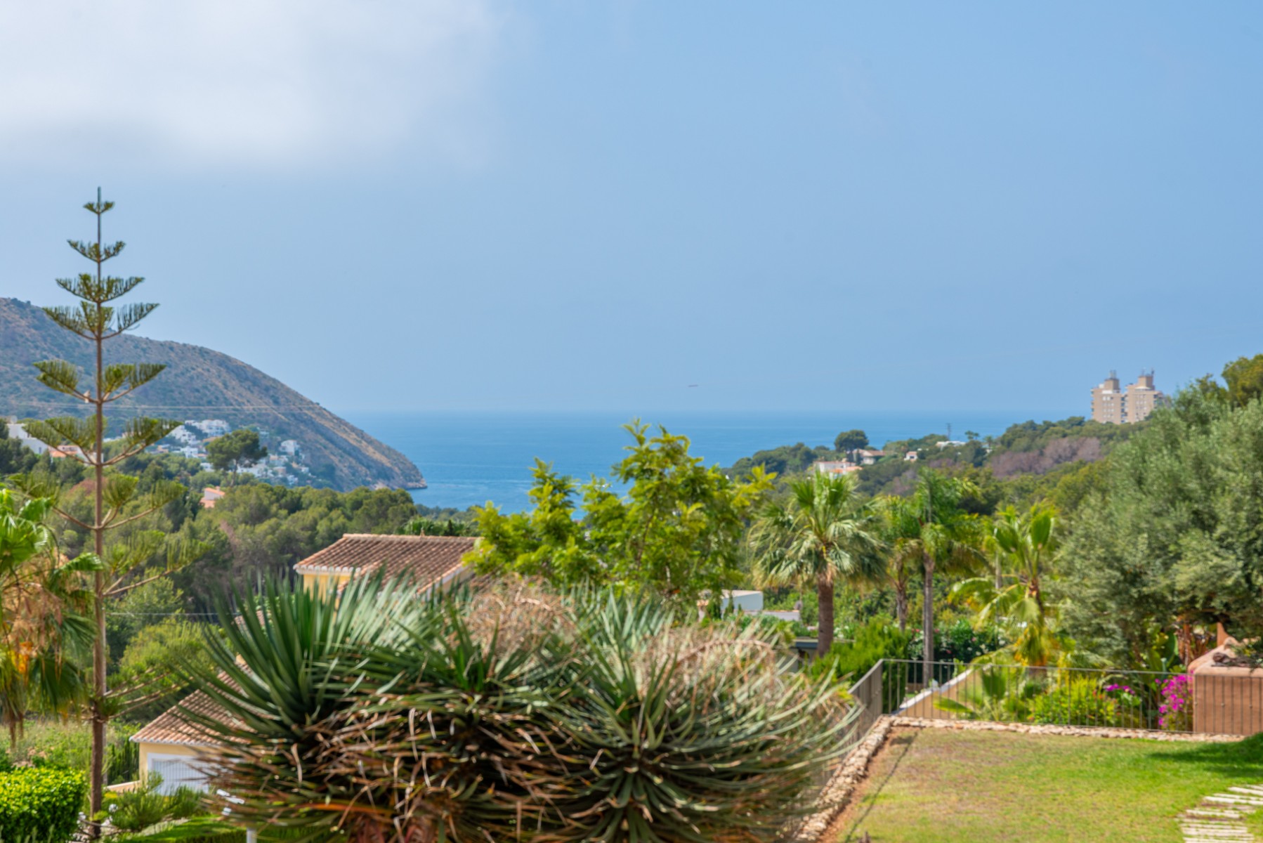Moraira Property for Sale: Stylish Ibizan Villa Close to El Portet Beach