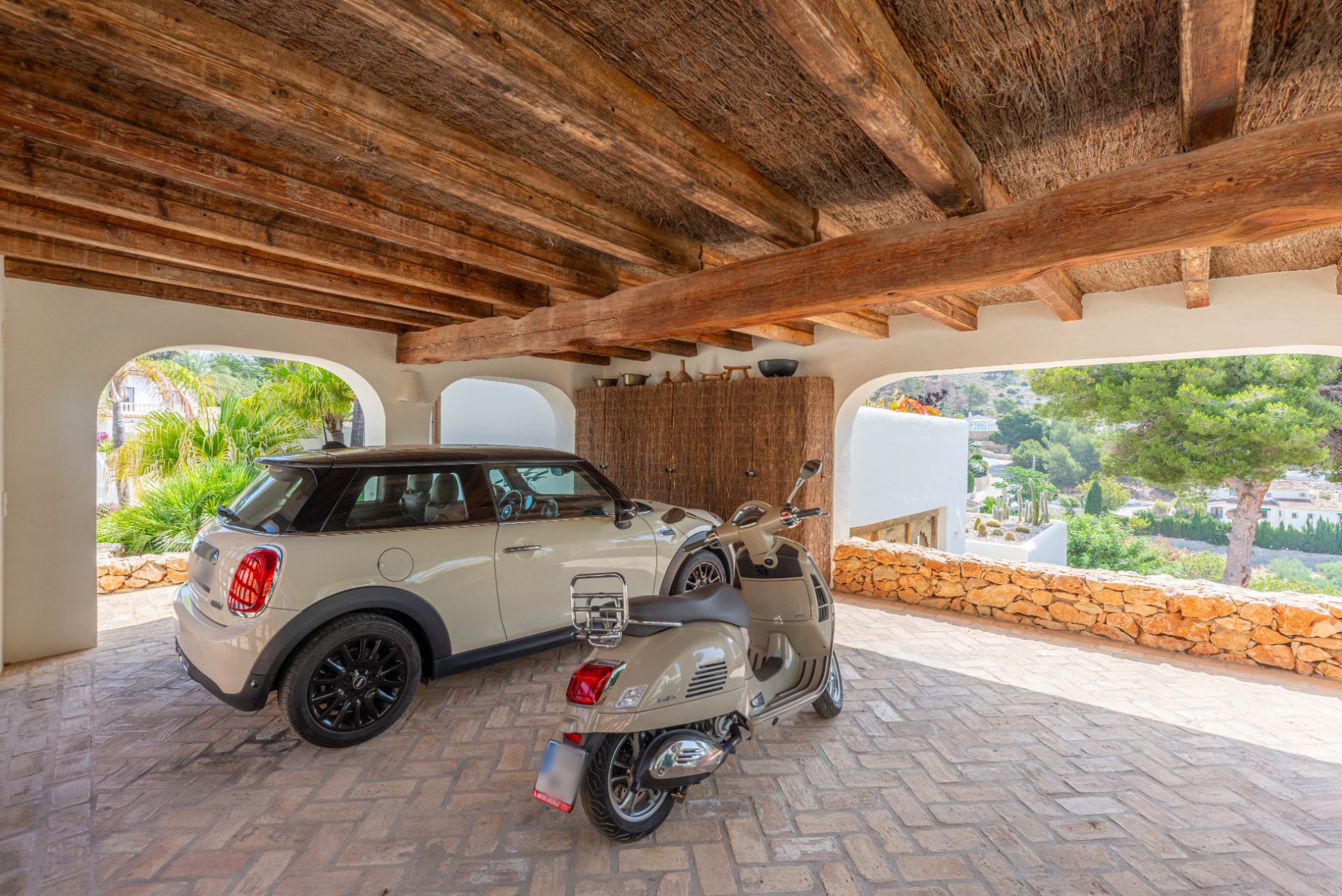 Moraira Property for Sale: Stylish Ibizan Villa Close to El Portet Beach