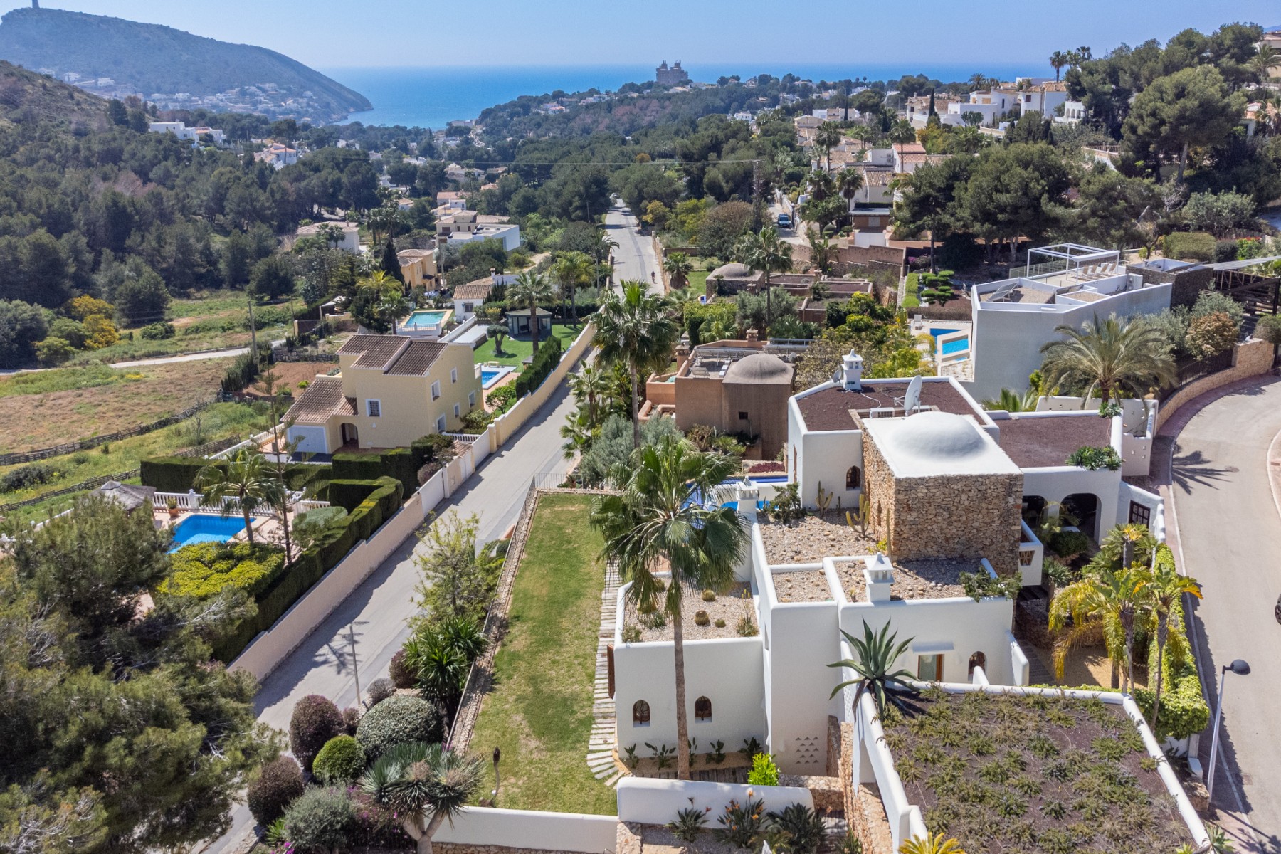 Ibiza-style villa in El Portet, Moraira completely renovated (2024)