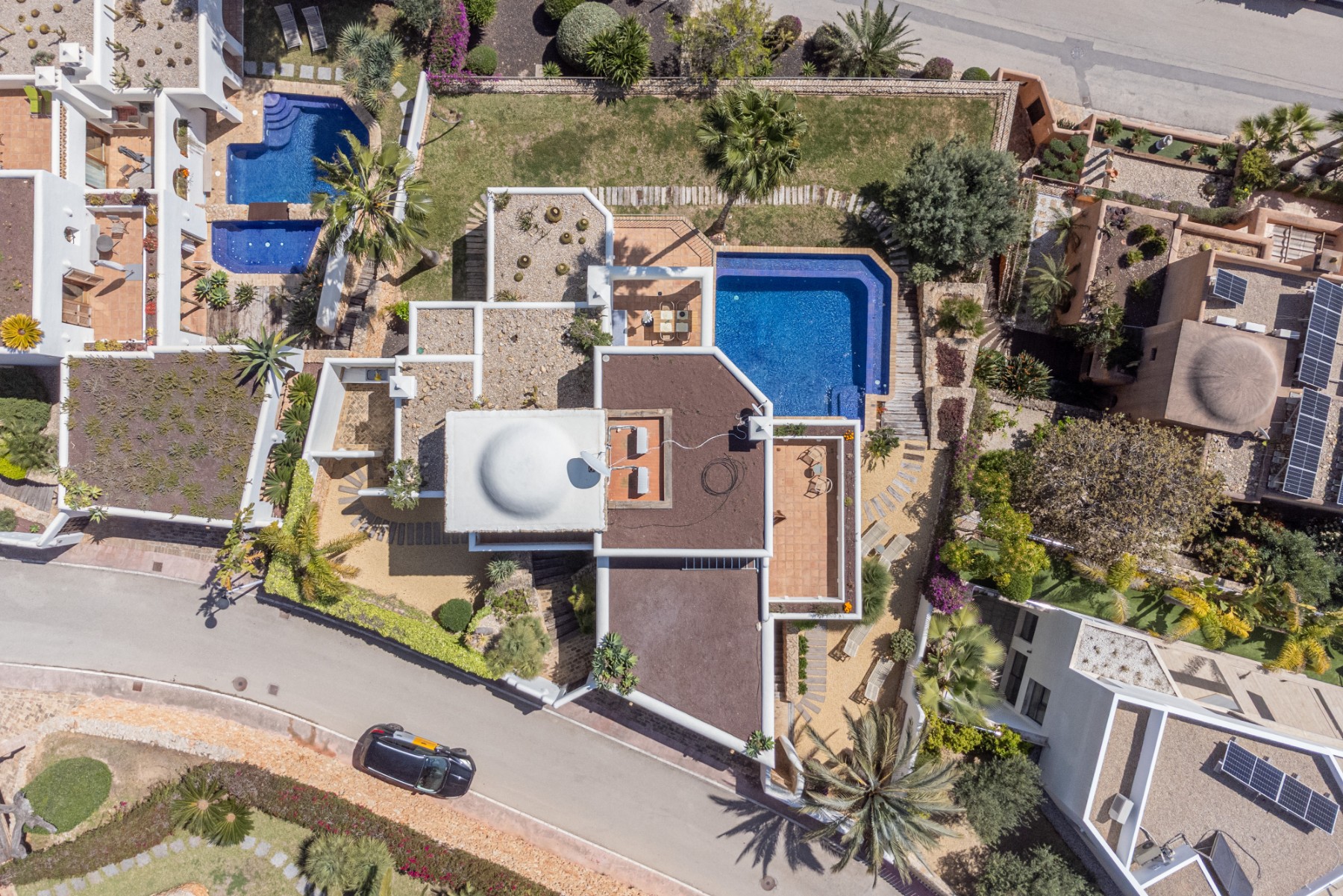 Ibiza-style villa in El Portet, Moraira completely renovated (2024)