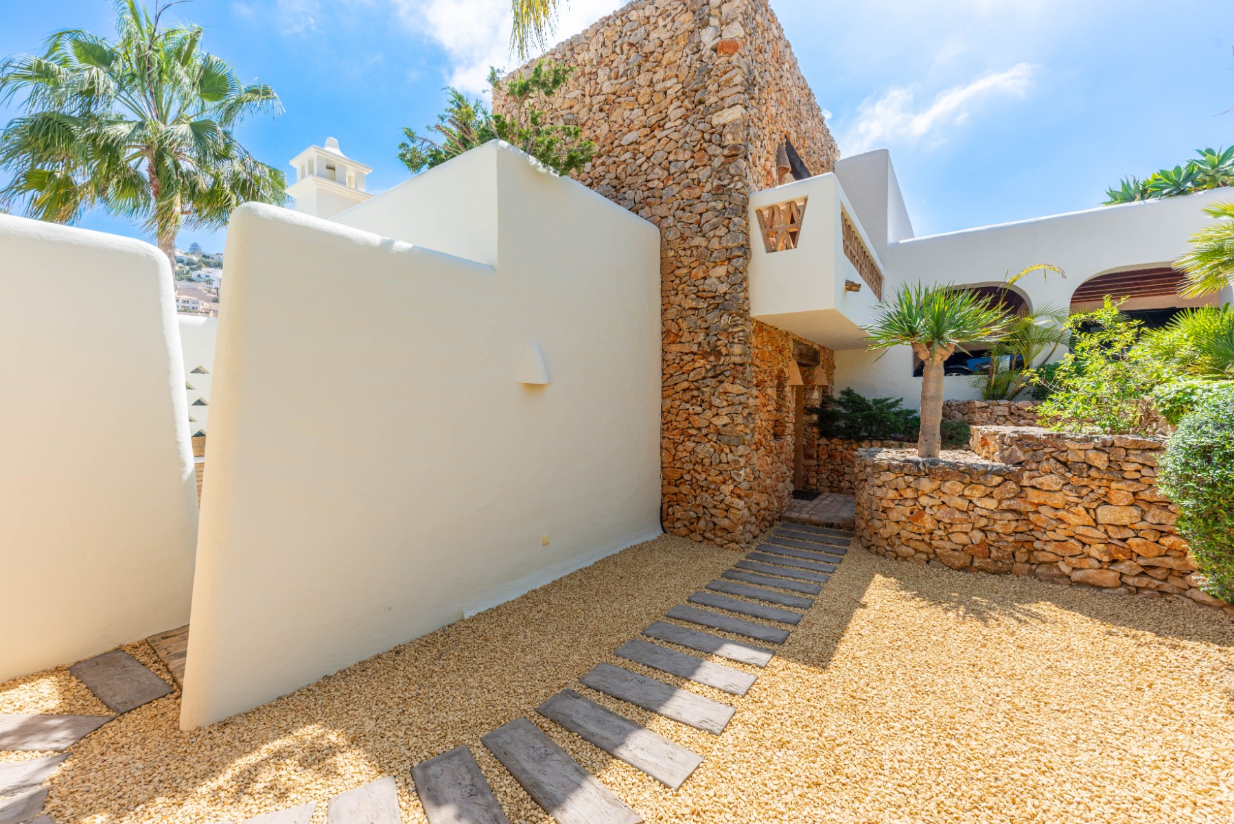 Ibiza-style villa in El Portet, Moraira completely renovated (2024)
