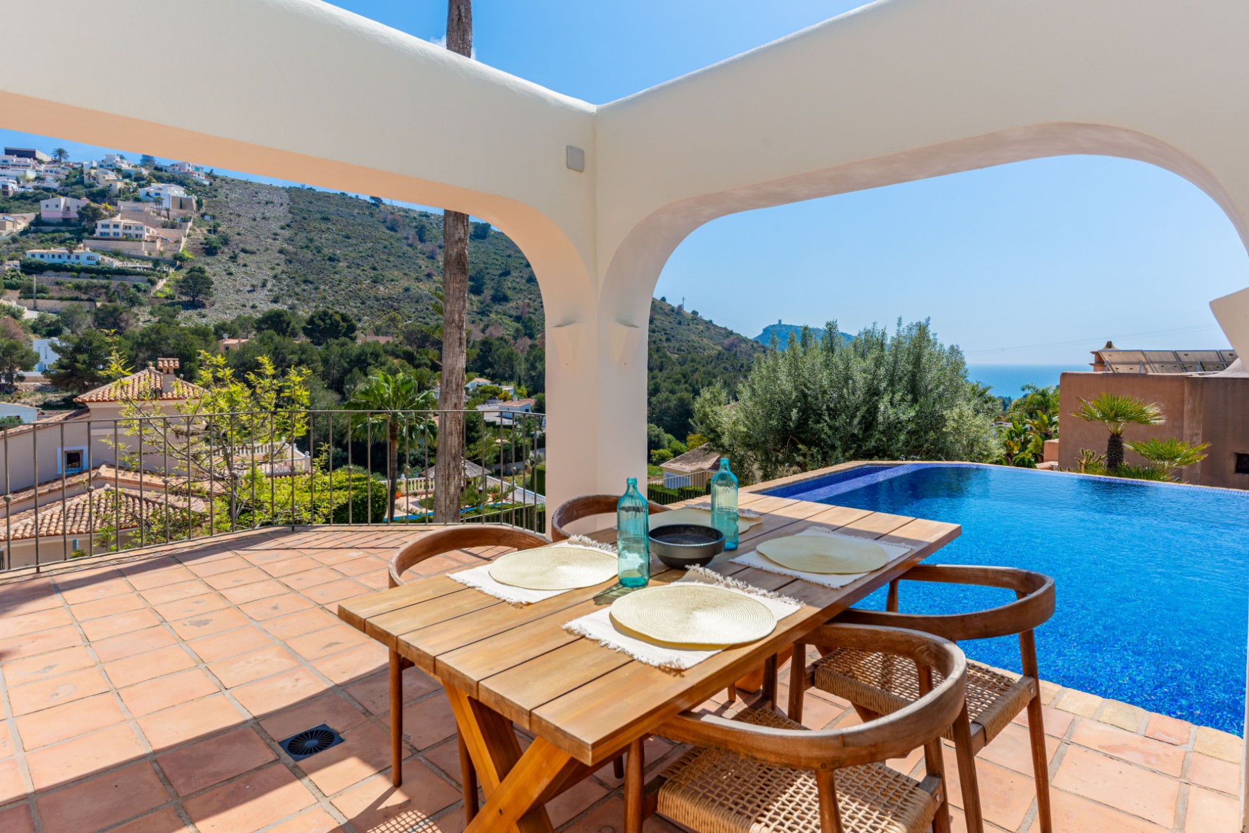 Ibiza-style villa in El Portet, Moraira completely renovated (2024)