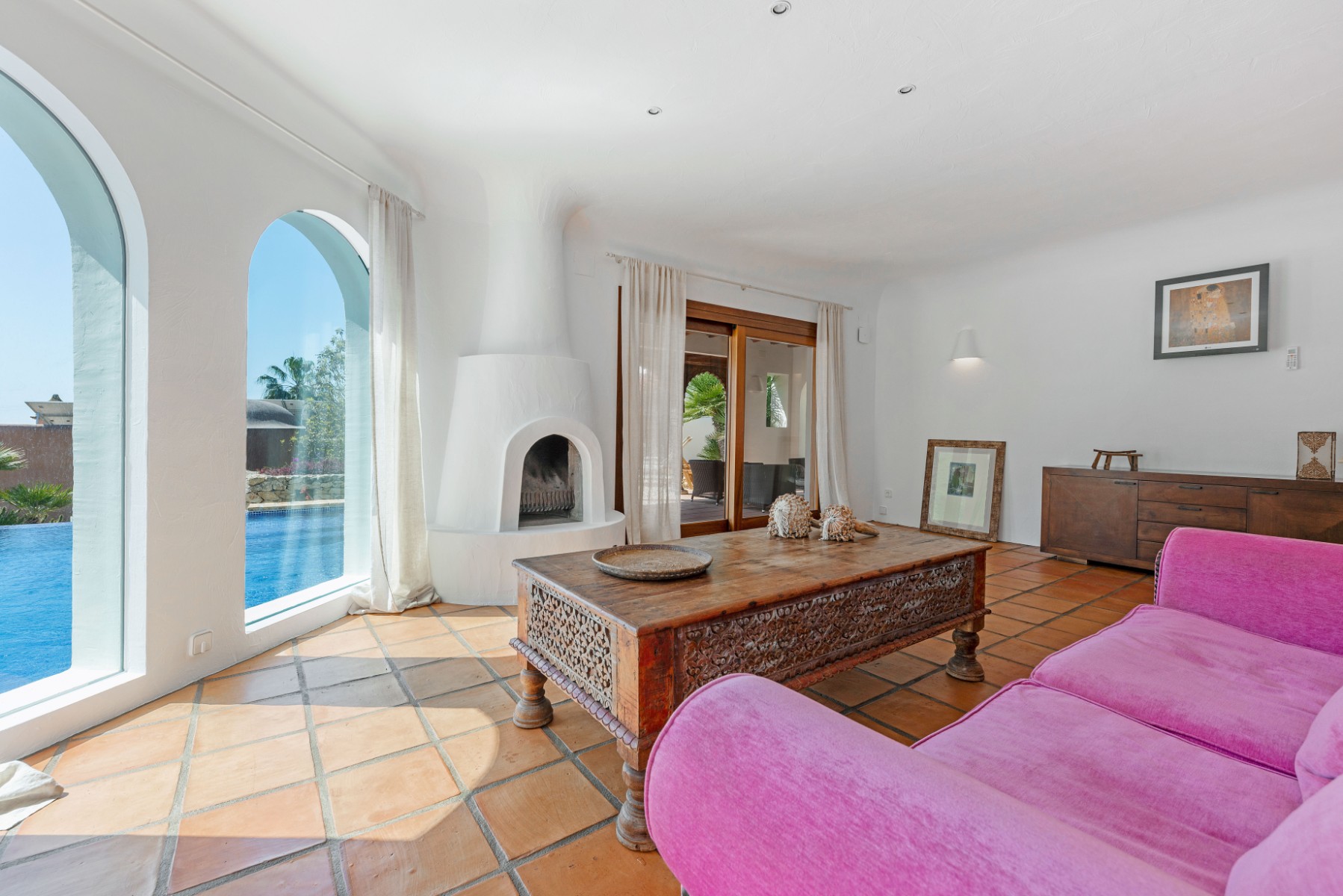 Ibiza-style villa in El Portet, Moraira completely renovated (2024)