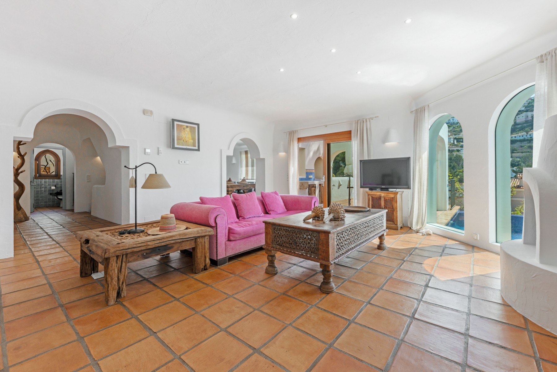 Ibiza-style villa in El Portet, Moraira completely renovated (2024)