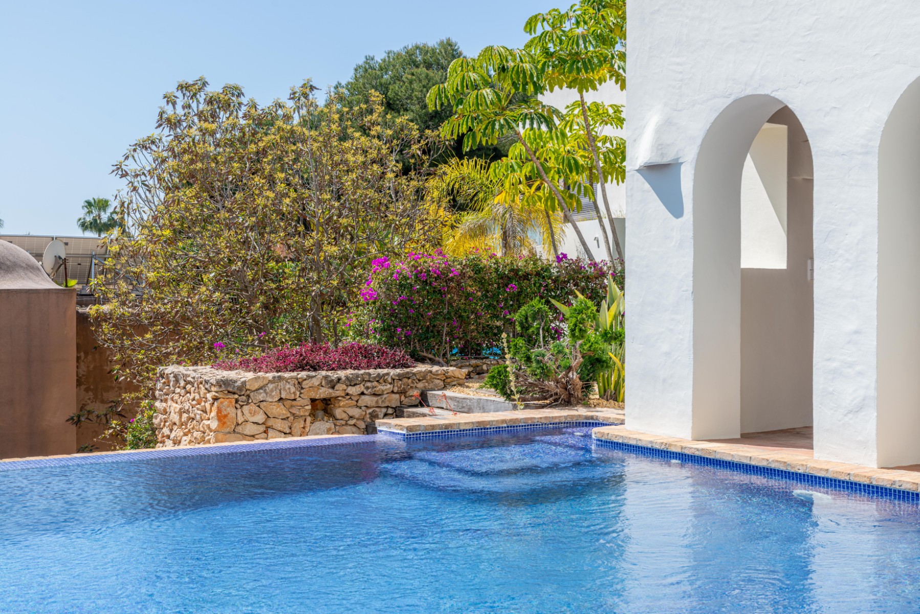 Ibiza-style villa in El Portet, Moraira completely renovated (2024)