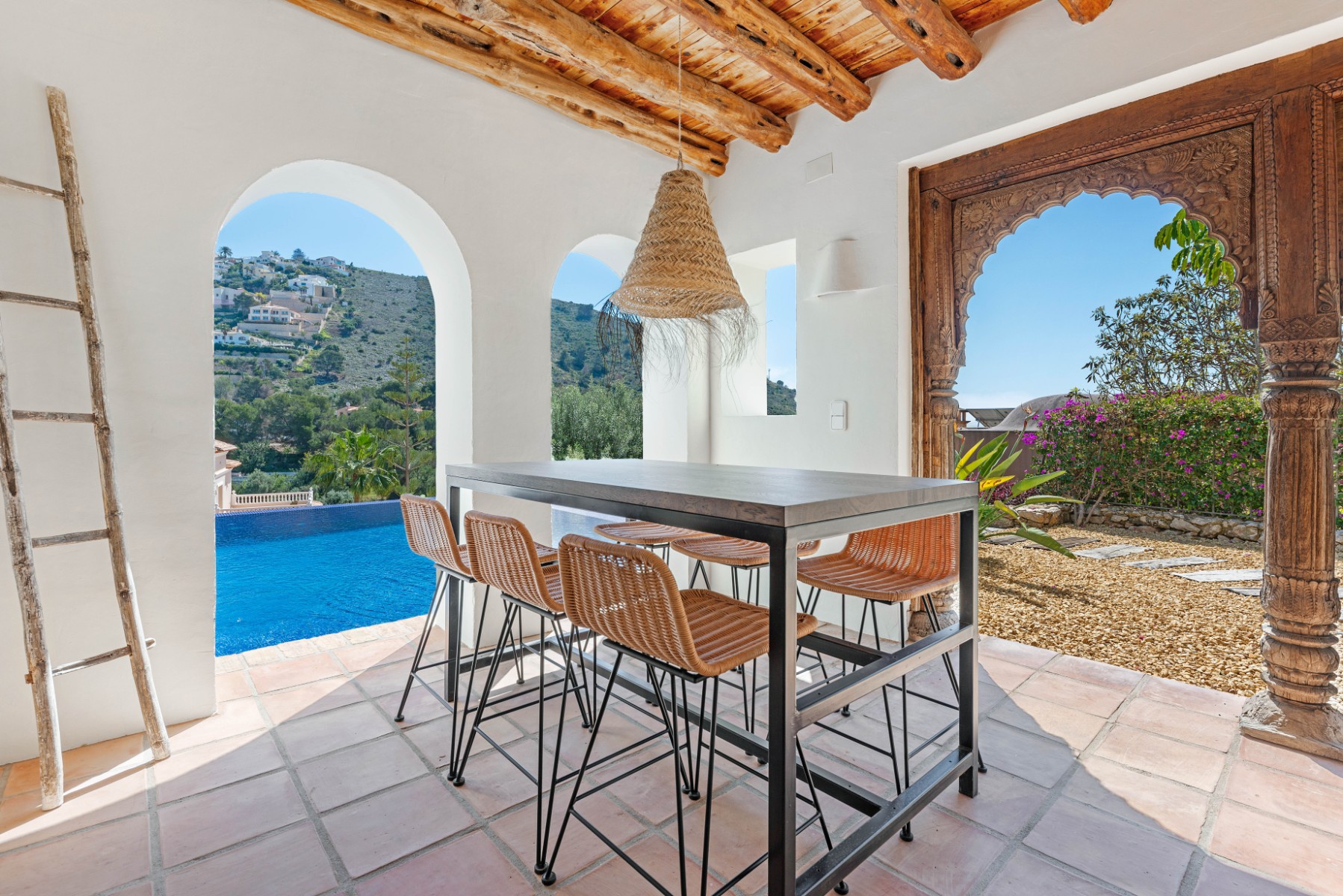 Ibiza-style villa in El Portet, Moraira completely renovated (2024)