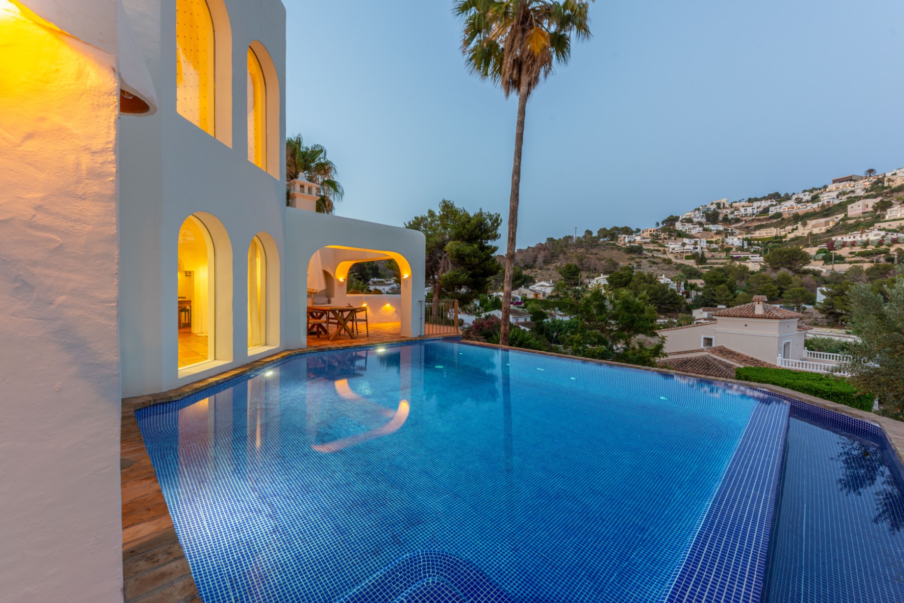 Ibiza-style villa in El Portet, Moraira completely renovated (2024)