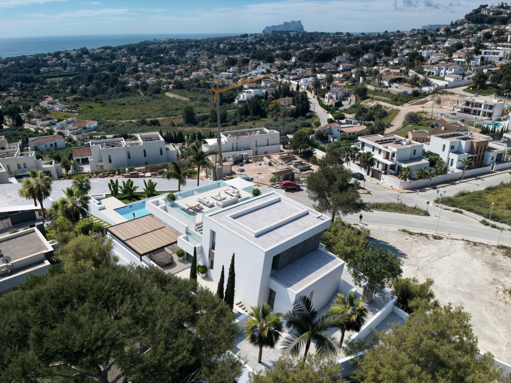 12655NS - Moderne nieuwbouw villa te koop in Moraira