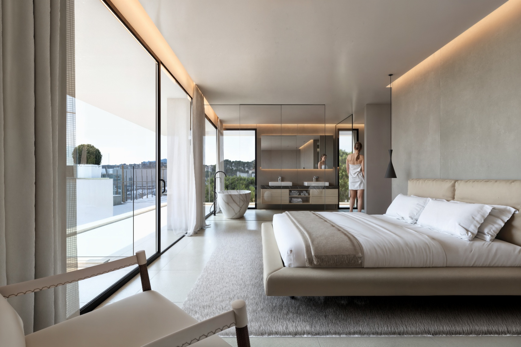 12655NS - Moderne nieuwbouw villa te koop in Moraira
