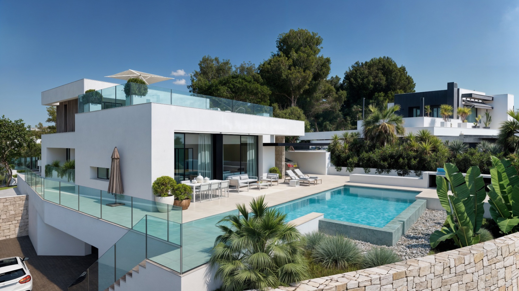 12655NS - Moderne nieuwbouw villa te koop in Moraira