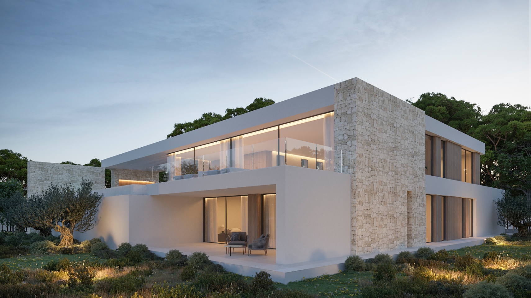 12644DA - Luxury new build villa in Moraira with lift
