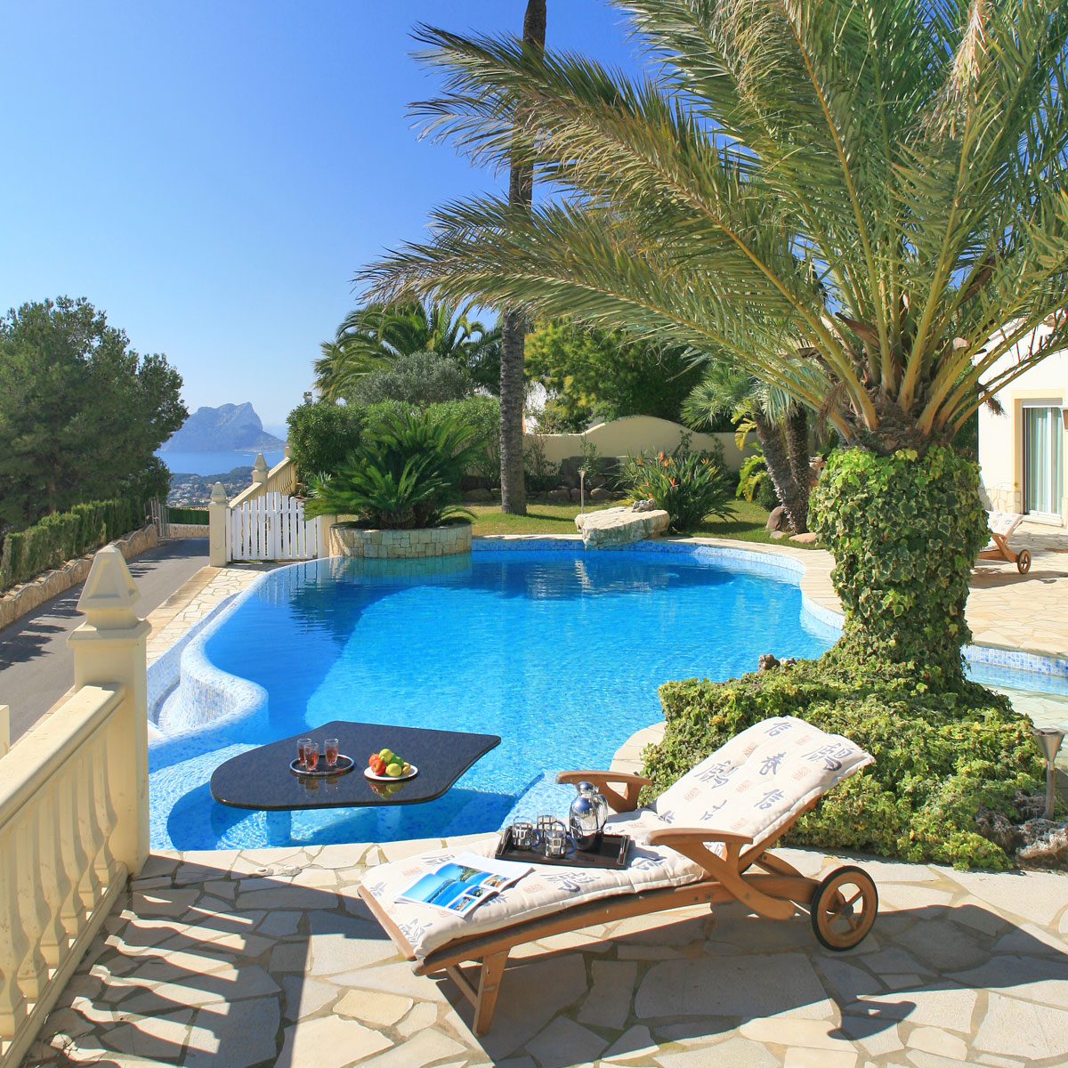 12712NS - Villa in Moraira  Panoramic View over the Bay