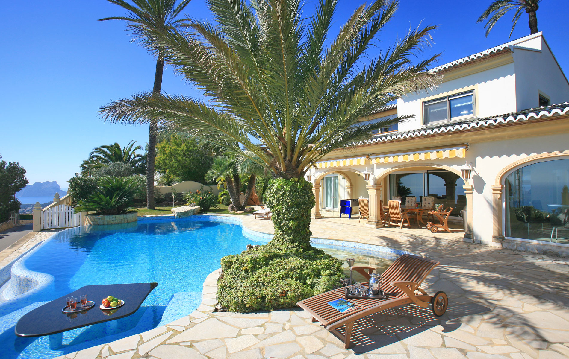 12712NS - Villa in Moraira  Panoramic View over the Bay