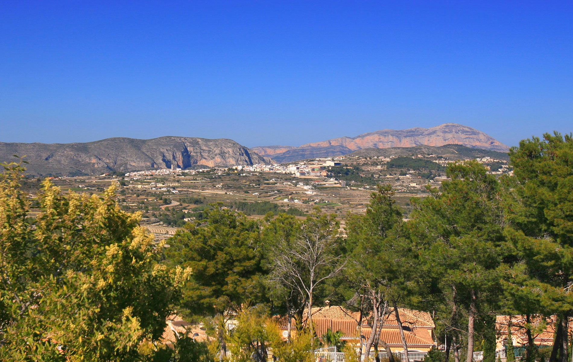 12712NS - Villa in Moraira  Panoramic View over the Bay