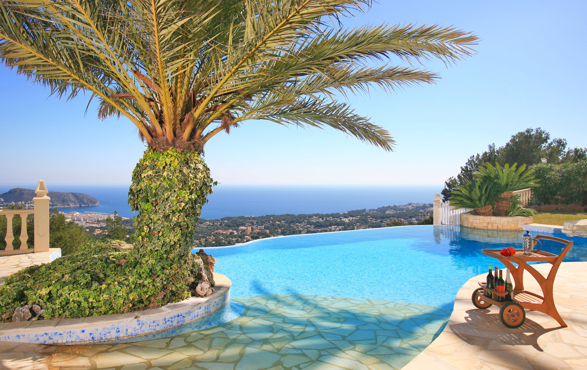 12712NS - Villa in Moraira  Panoramic View over the Bay
