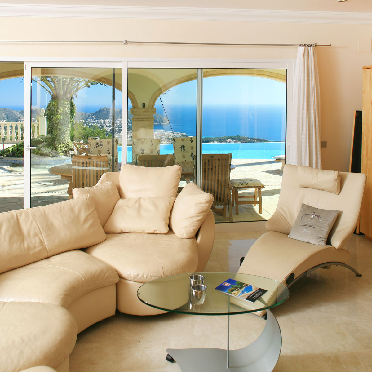 12712NS - Villa in Moraira  Panoramic View over the Bay