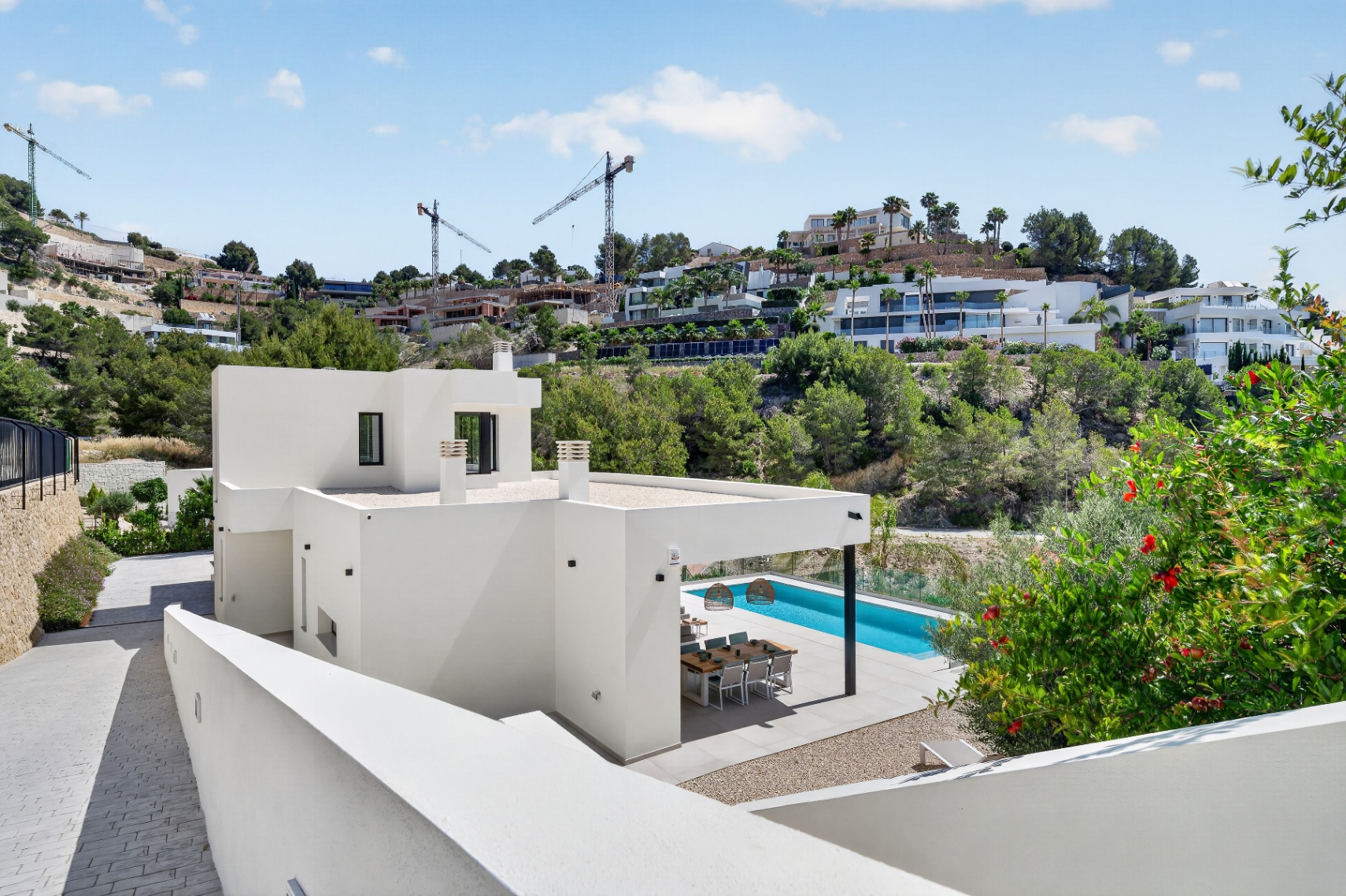 Luxury villa with panoramic sea views in Raco de Galeno, Benissa