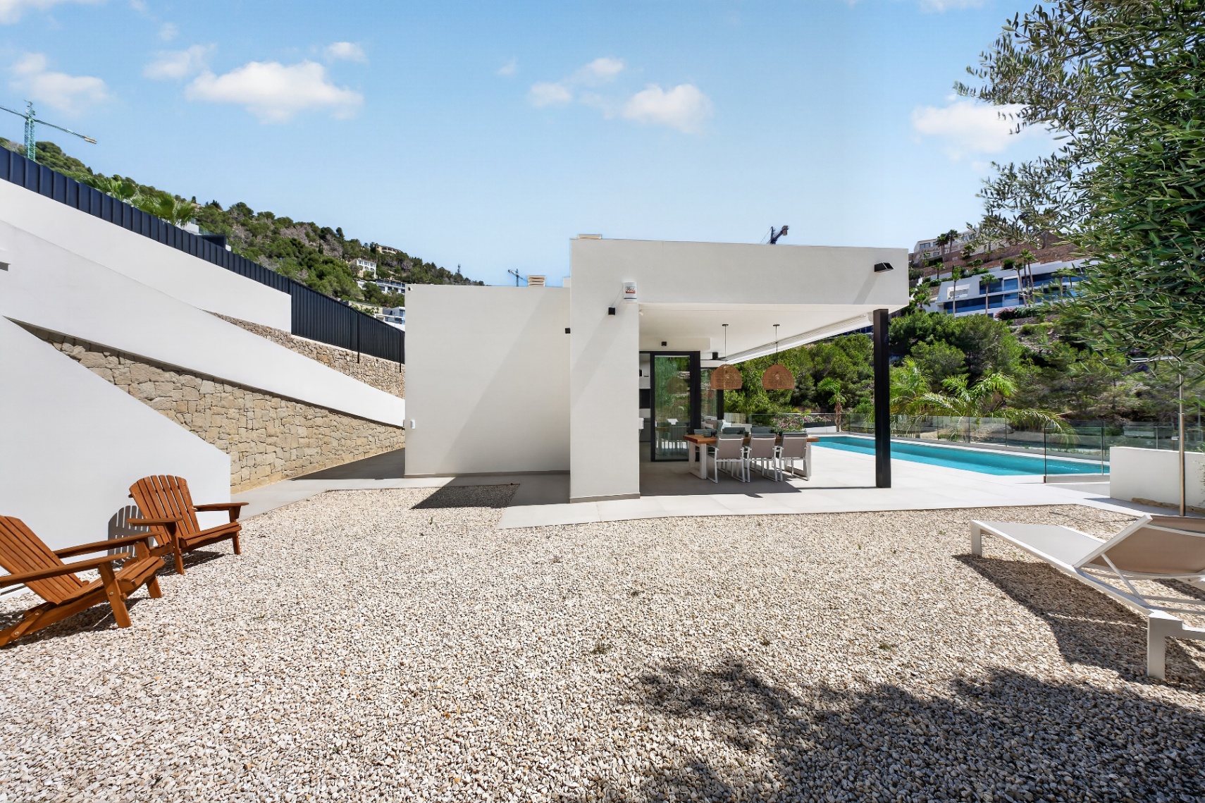 Luxury villa with panoramic sea views in Raco de Galeno, Benissa