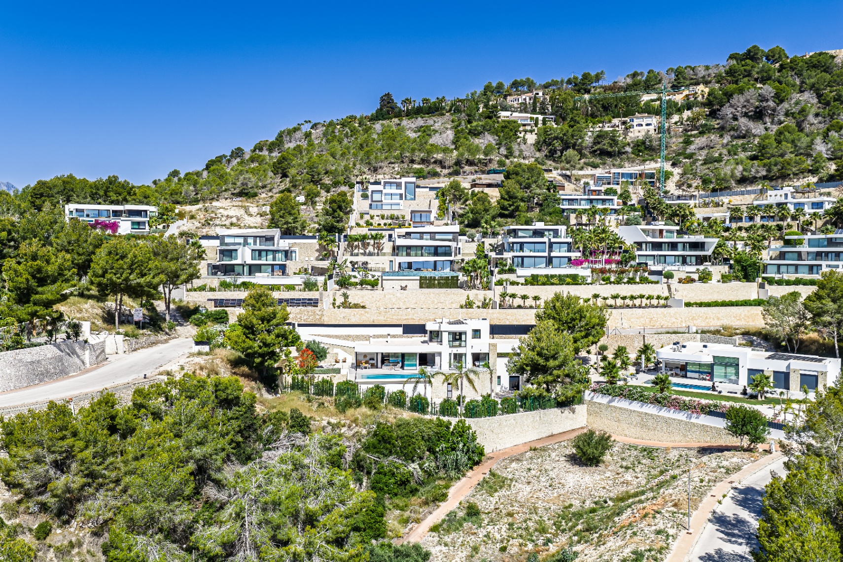 Luxury villa with panoramic sea views in Raco de Galeno, Benissa