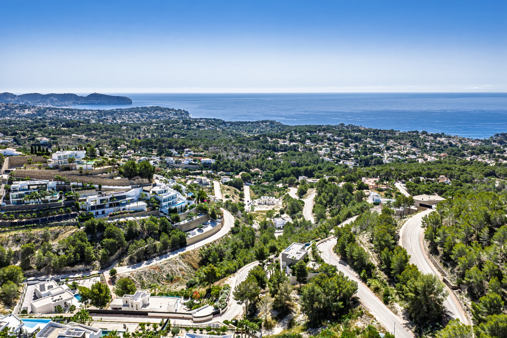 Luxury villa with panoramic sea views in Raco de Galeno, Benissa