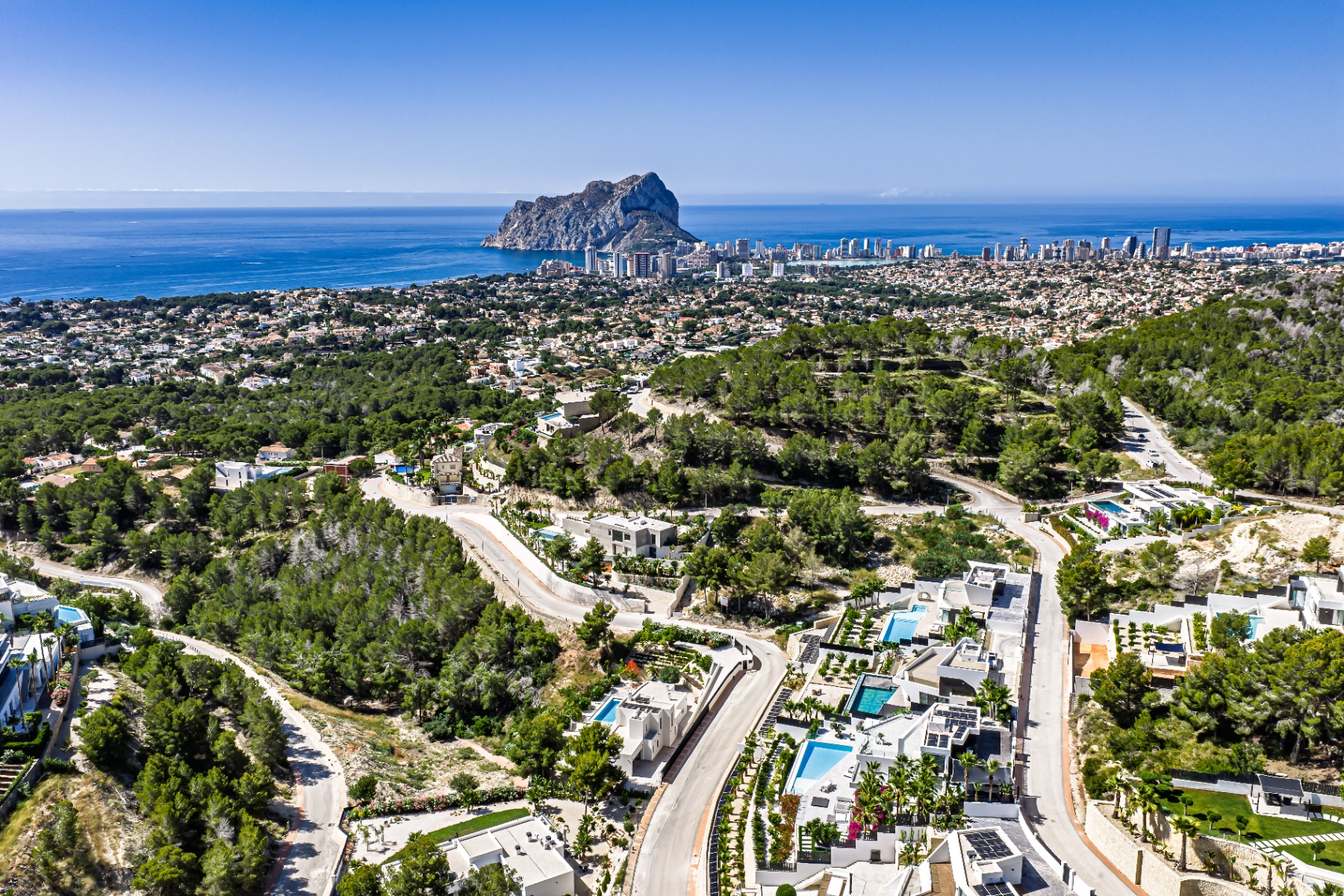 Luxury villa with panoramic sea views in Raco de Galeno, Benissa