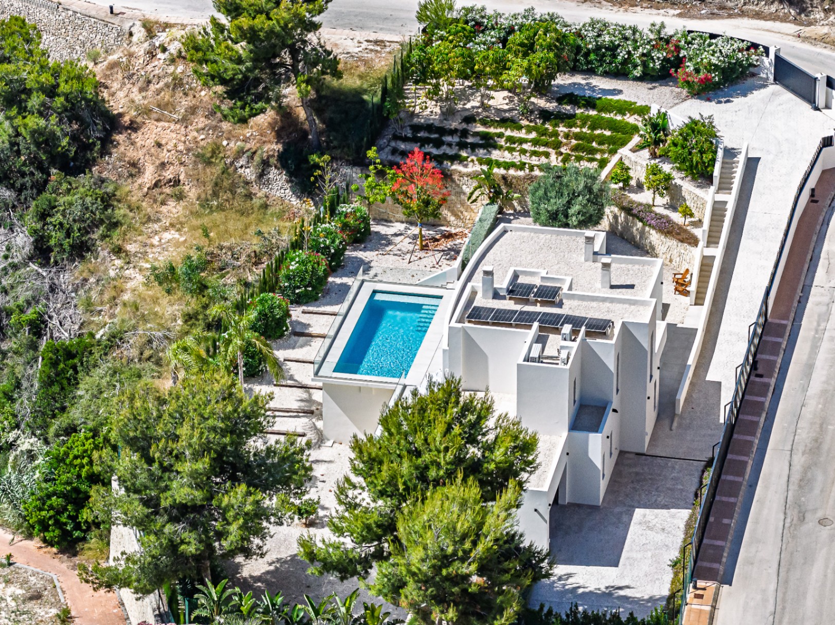 Luxury villa with panoramic sea views in Raco de Galeno, Benissa