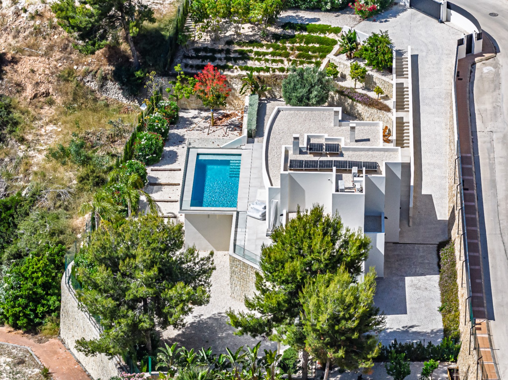 Luxury villa with panoramic sea views in Raco de Galeno, Benissa