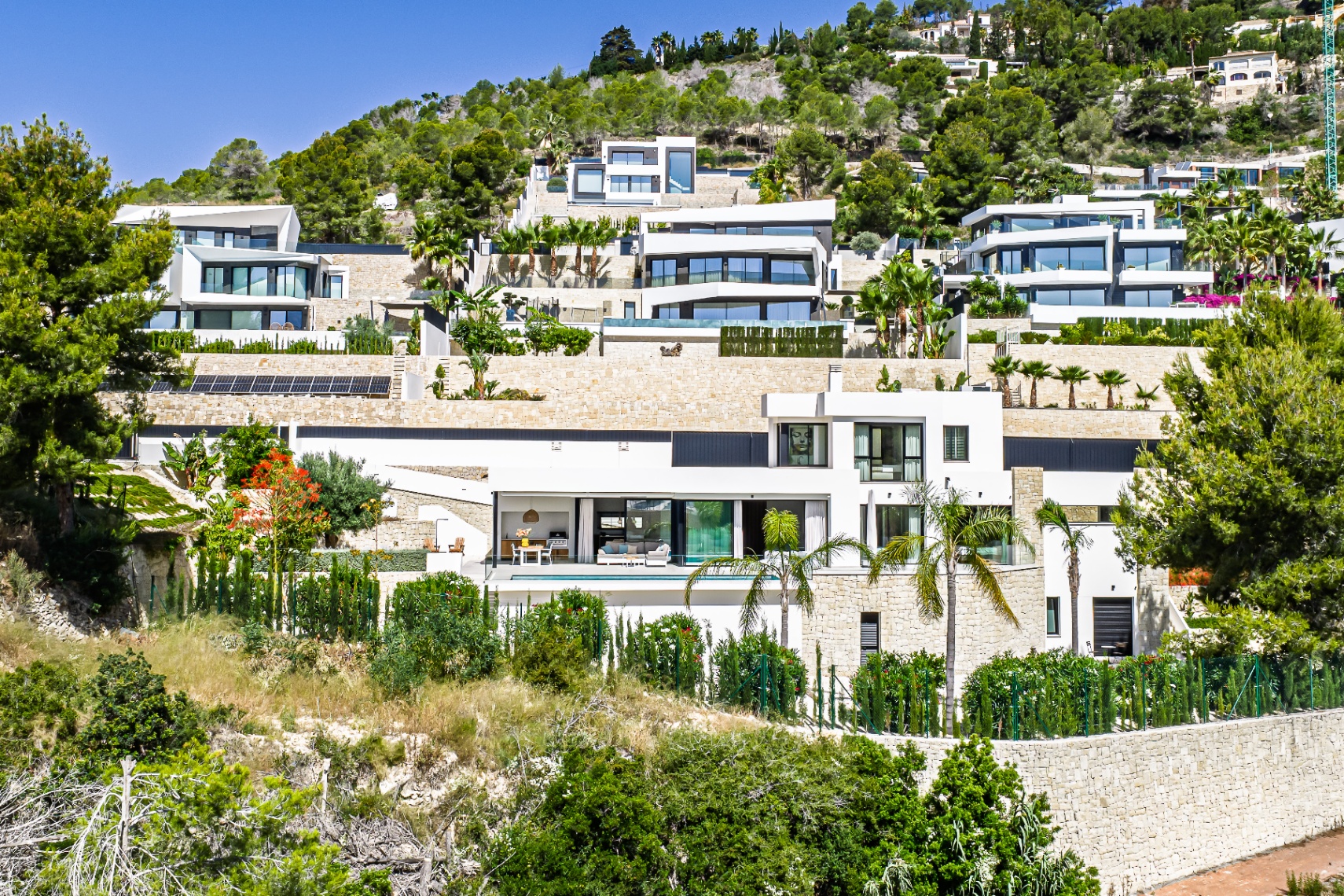 Luxury villa with panoramic sea views in Raco de Galeno, Benissa