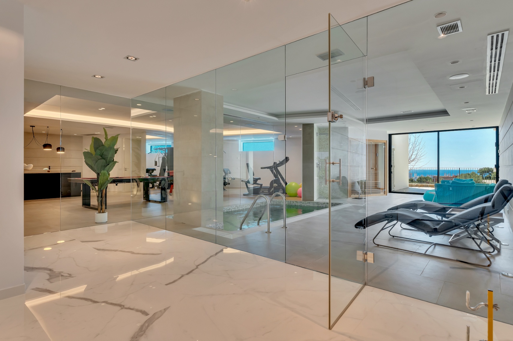 Exclusive villa with panoramic sea views in Raco de Galeno, Benissa