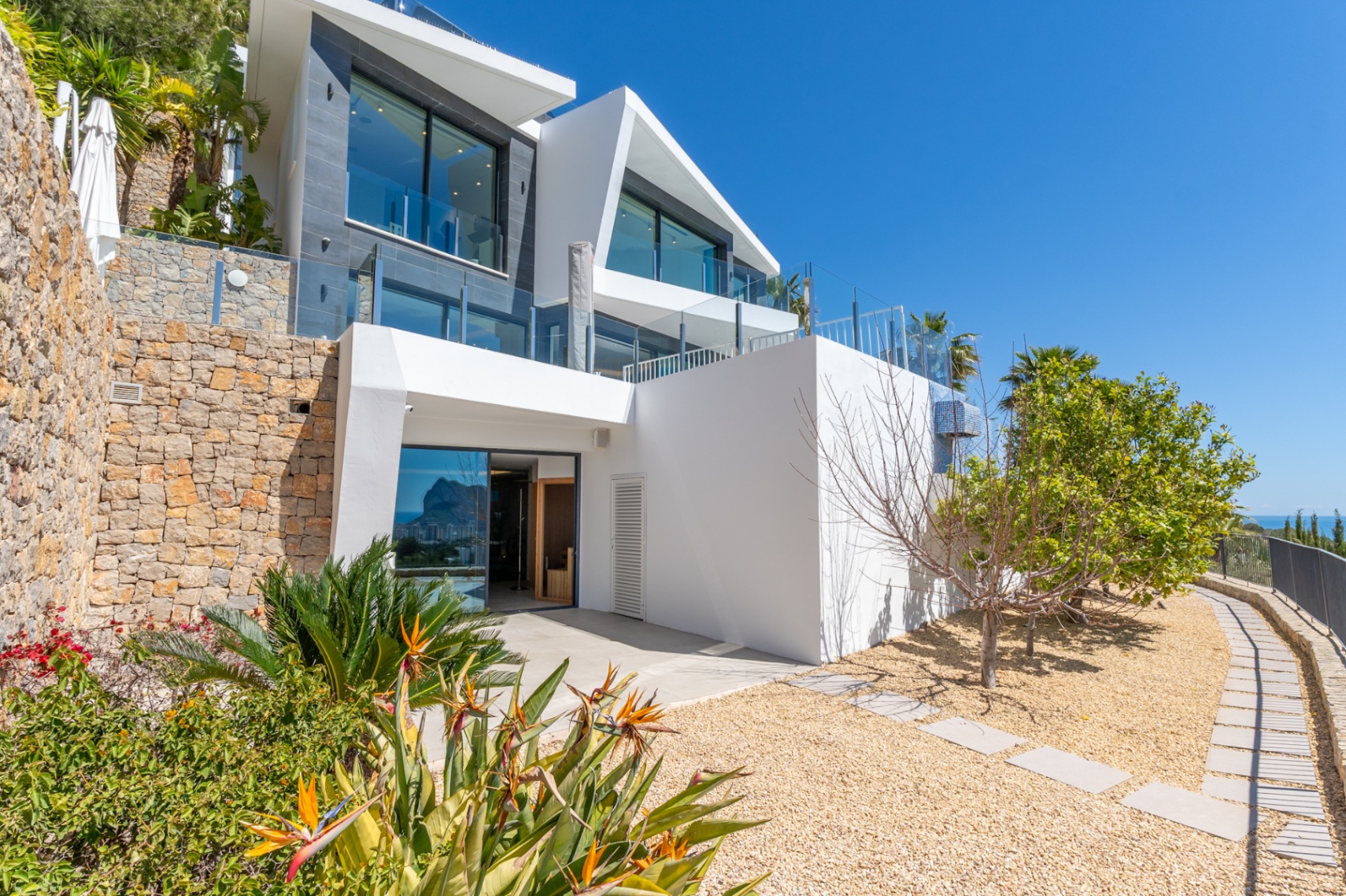 Exclusive villa with panoramic sea views in Raco de Galeno, Benissa