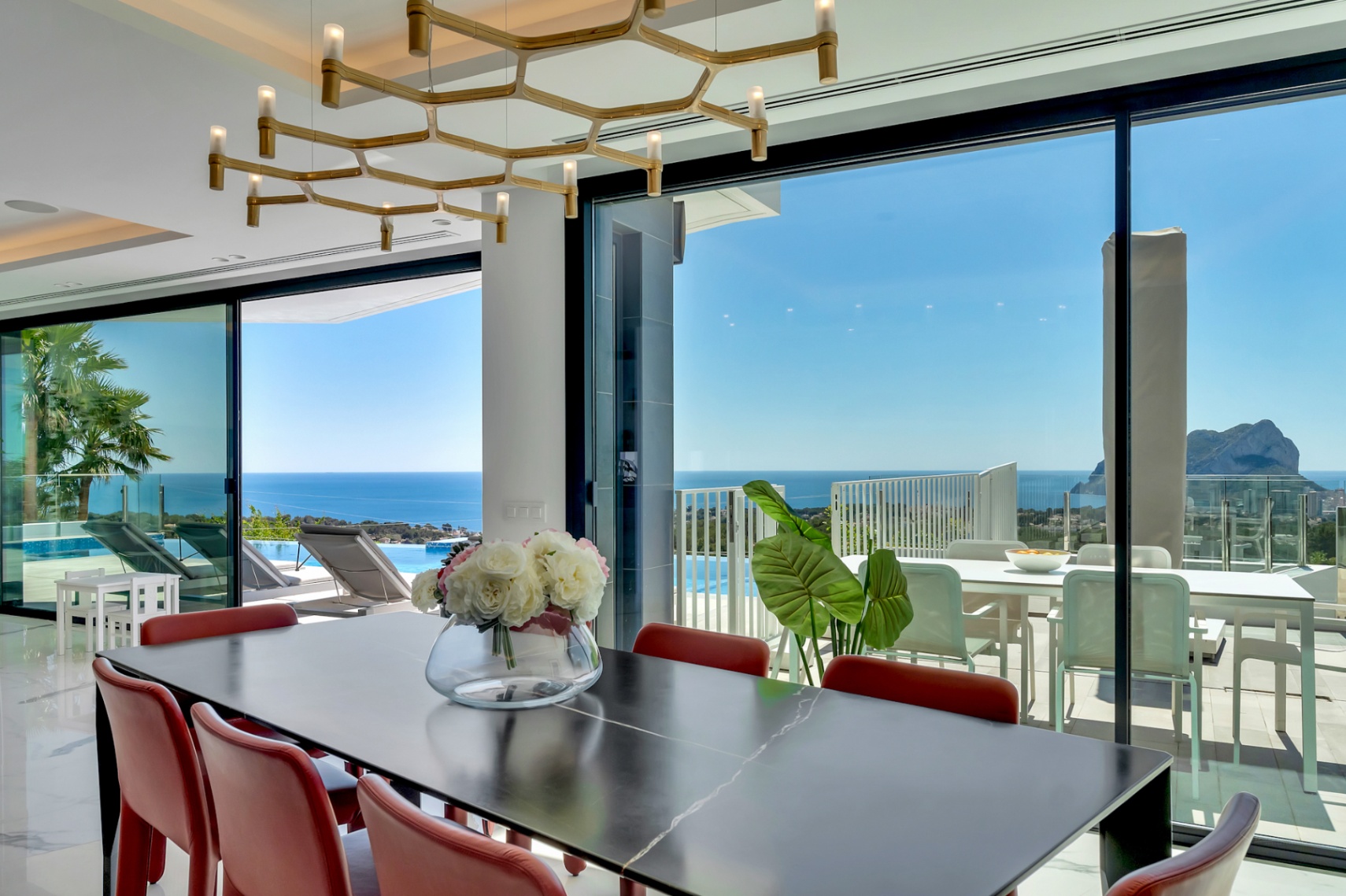 Exclusive villa with panoramic sea views in Raco de Galeno, Benissa