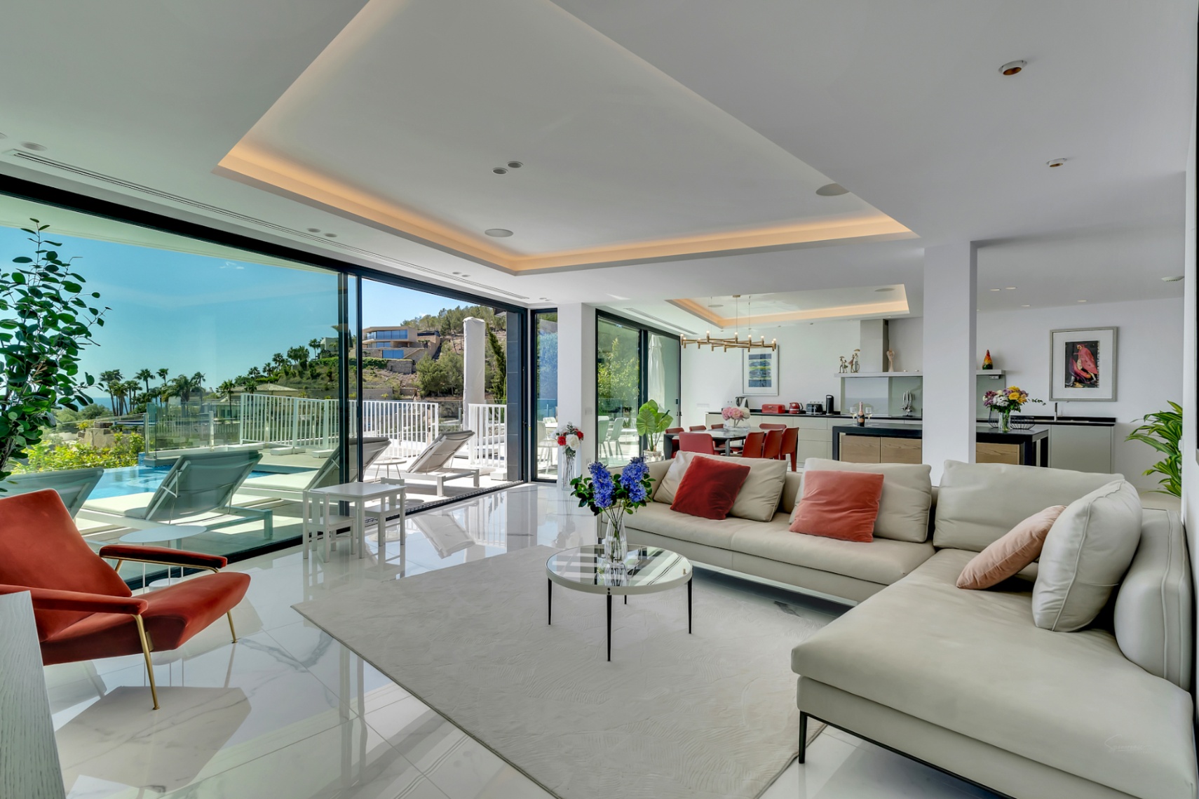 Exclusive villa with panoramic sea views in Raco de Galeno, Benissa
