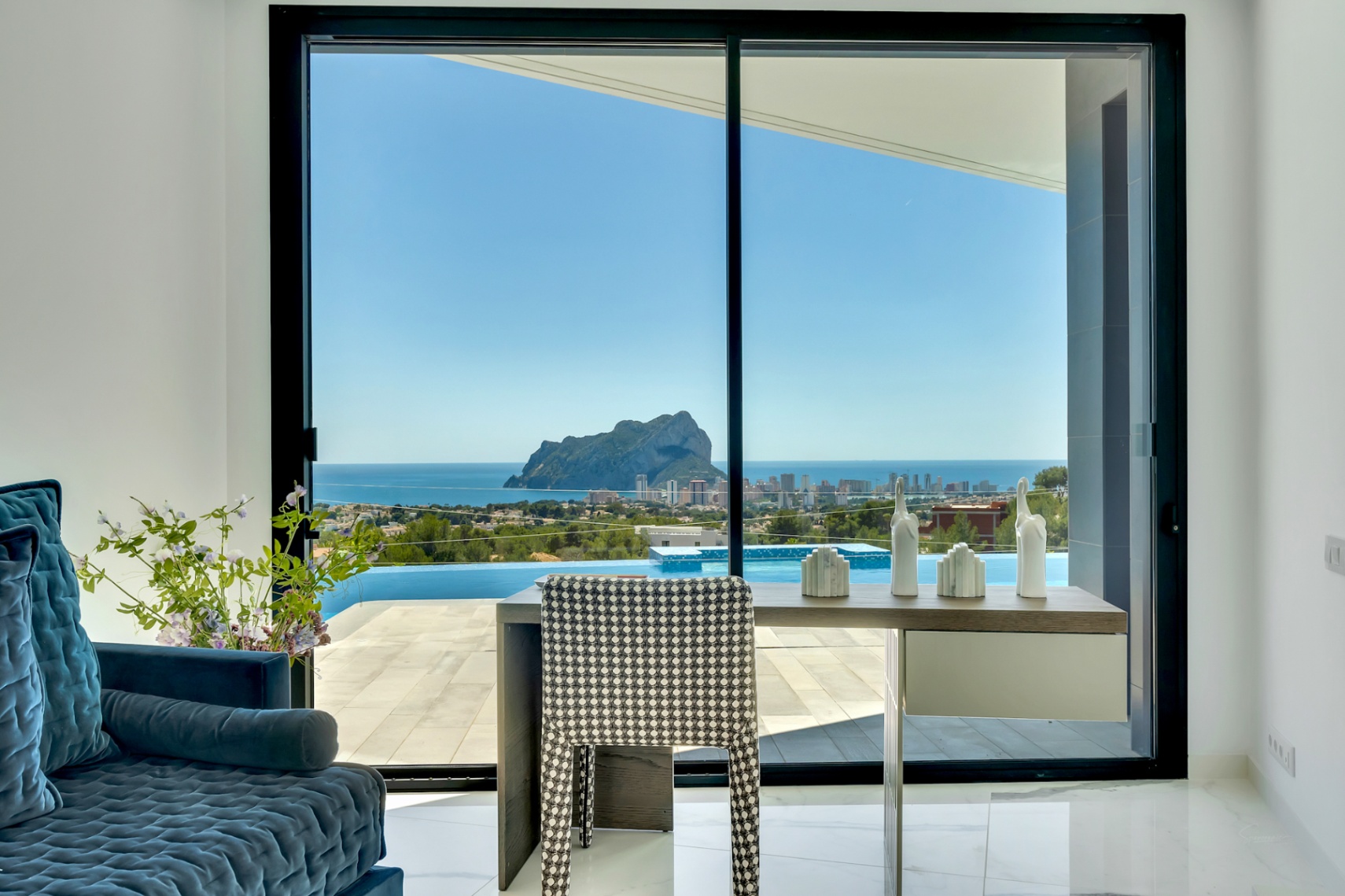 Exclusive villa with panoramic sea views in Raco de Galeno, Benissa