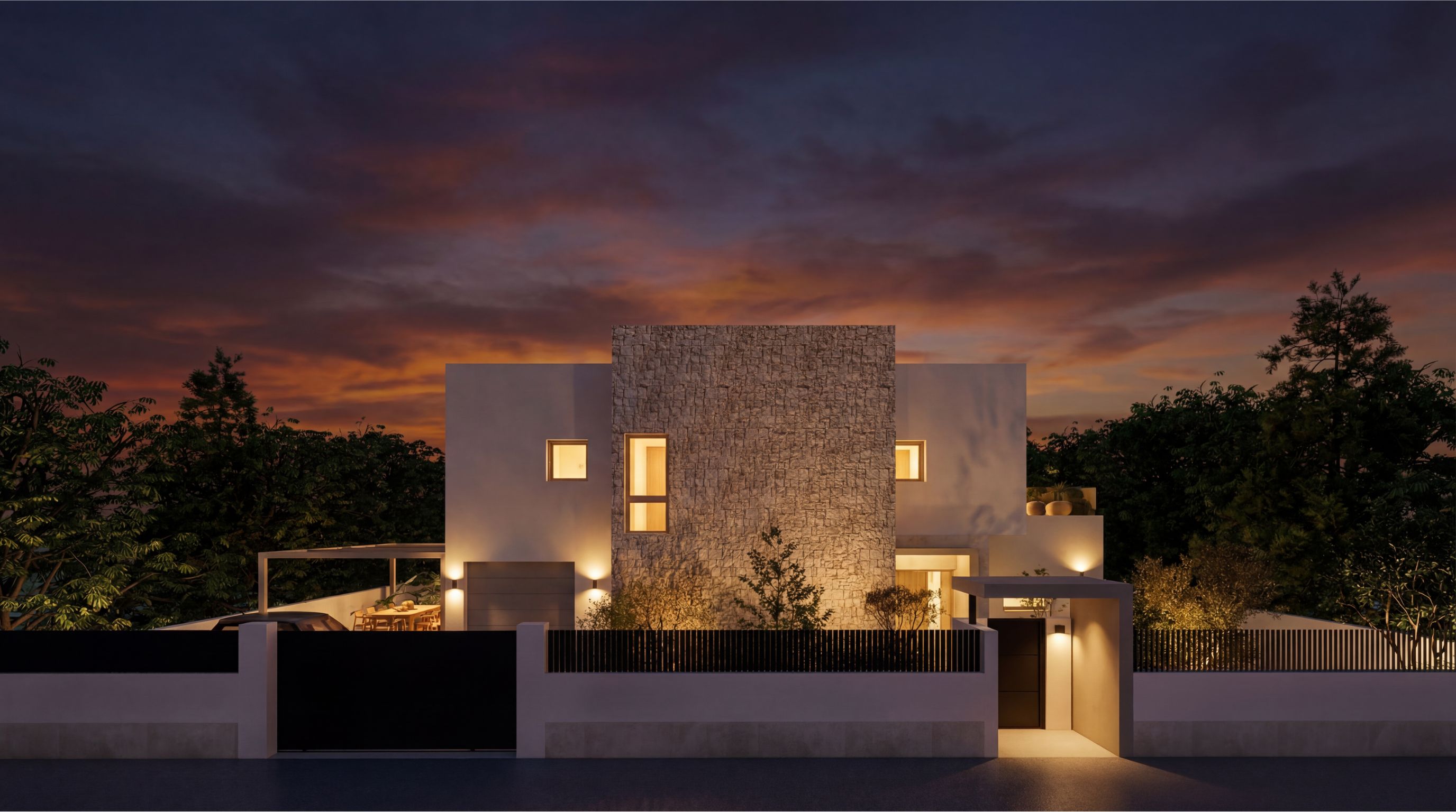 Exclusive new-build villa with panoramic views of the Peñón de Ifach in Enchinent, Calpe