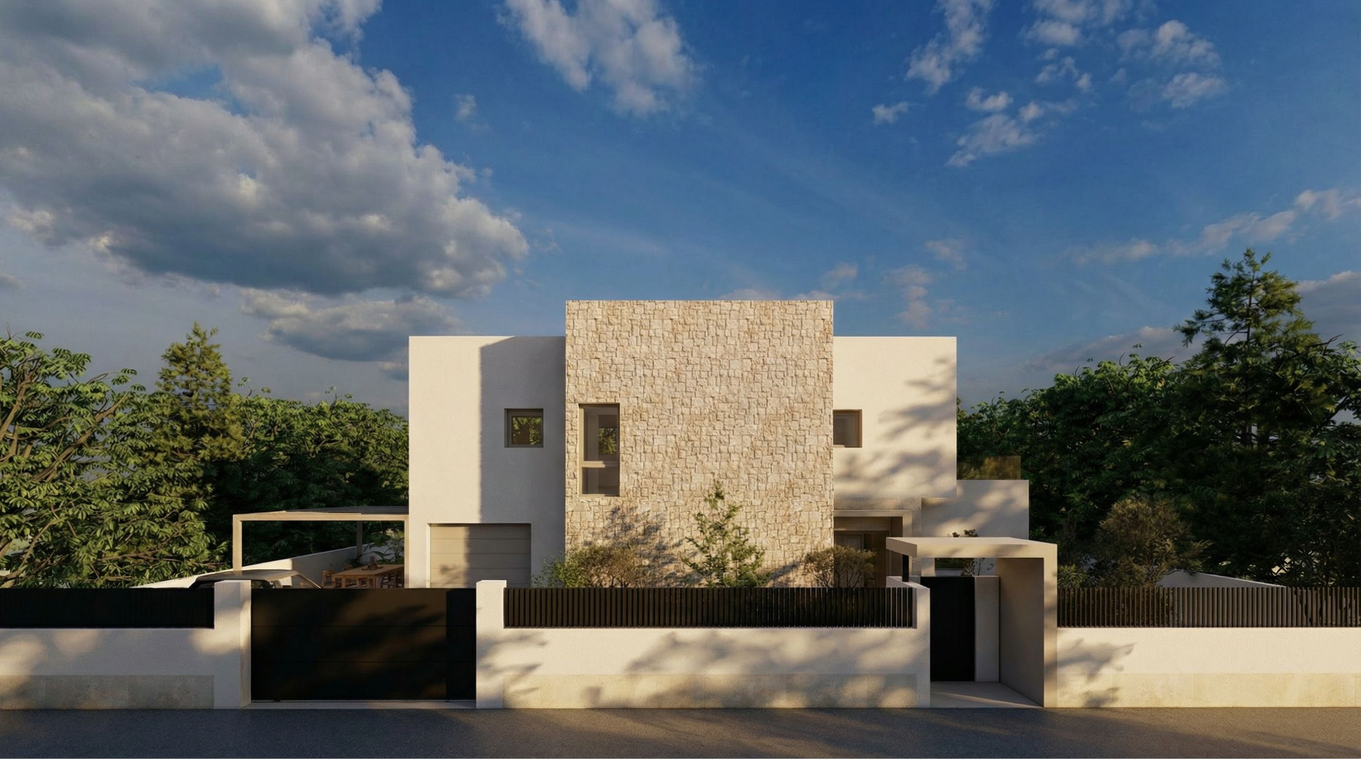Exclusive new-build villa with panoramic views of the Peñón de Ifach in Enchinent, Calpe