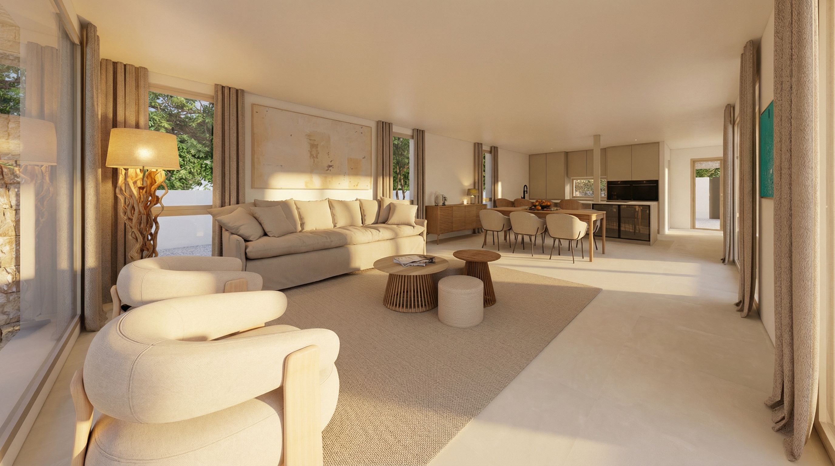 Exclusive new-build villa with panoramic views of the Peñón de Ifach in Enchinent, Calpe