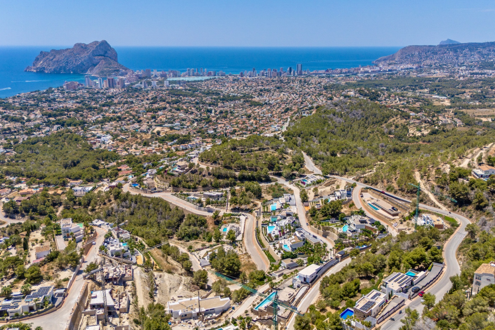 12721DR - Villa in Racó de Galeno, Benissa Costa — Hilltop Position with Panoramic Sea Views