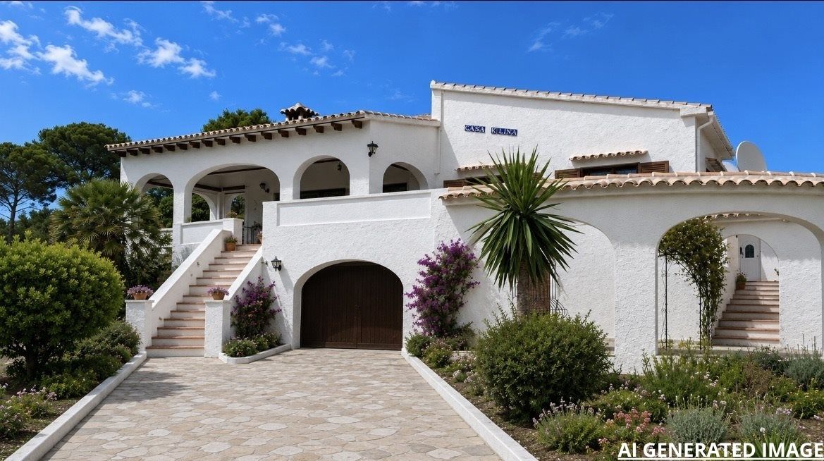 Authentic Mediterranean villa with ample opportunities in a prime location in Benissa Costa.